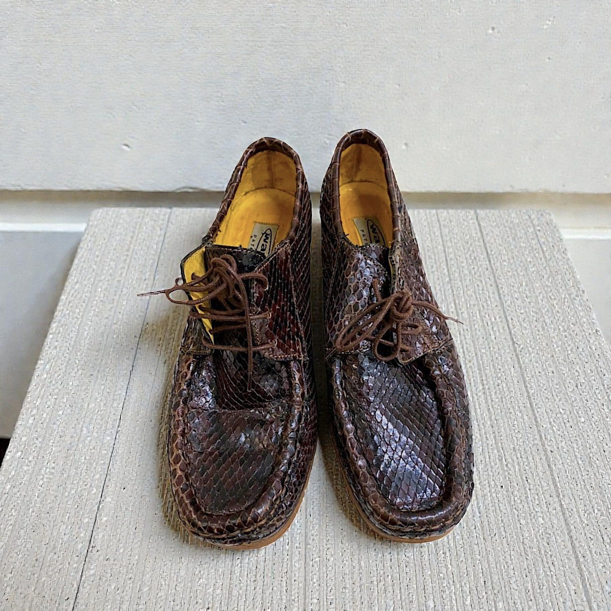 Patrick Cox Patrick Cox Snake Skin Moc Shoes (90s) – EU 38.5 / US 8–8.5 Size US 8.5 / IT 38.5 - 2 Thumbnail