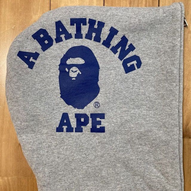 Bape BAPE College logo full zip hoodie a bathing ape NIGO Size US S / EU 44-46 / 1 - 4 Thumbnail