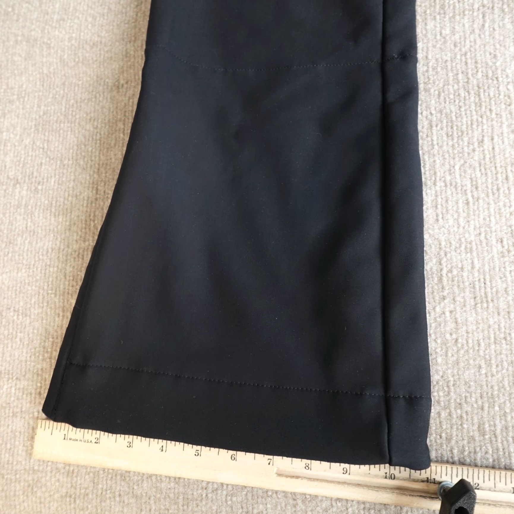Obermeyer VINTAGE Obermeyer Womens Pants 12 Tall Black Winter Snowboarding The Bond Pant II Size 34" / US 12 / IT 48 - 3 Thumbnail