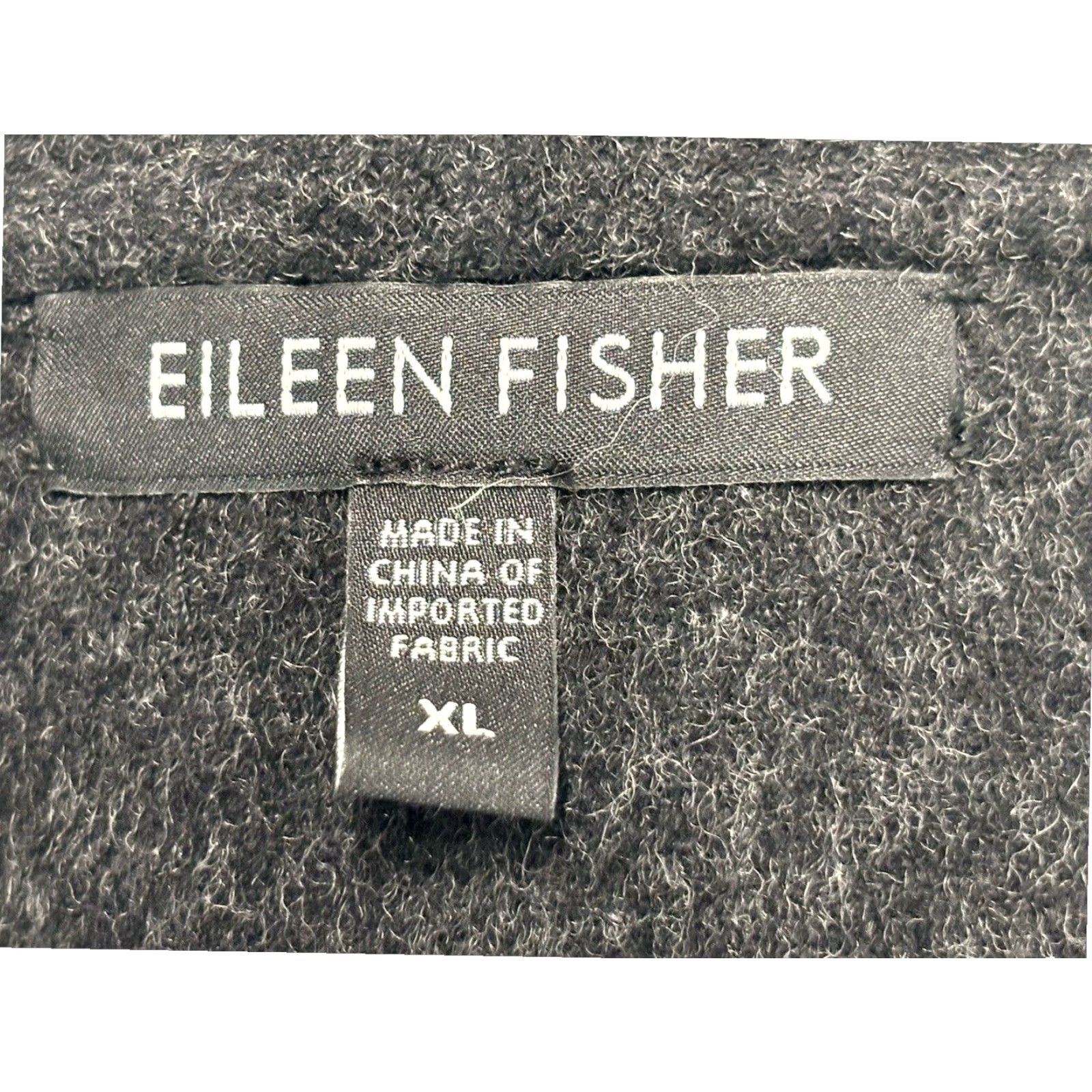 Eileen Fisher EILEEN FISHER Womens Wool Cardigan Sweater Jacket Gray XL Size XL / US 12-14 / IT 48-50 - 6 Thumbnail