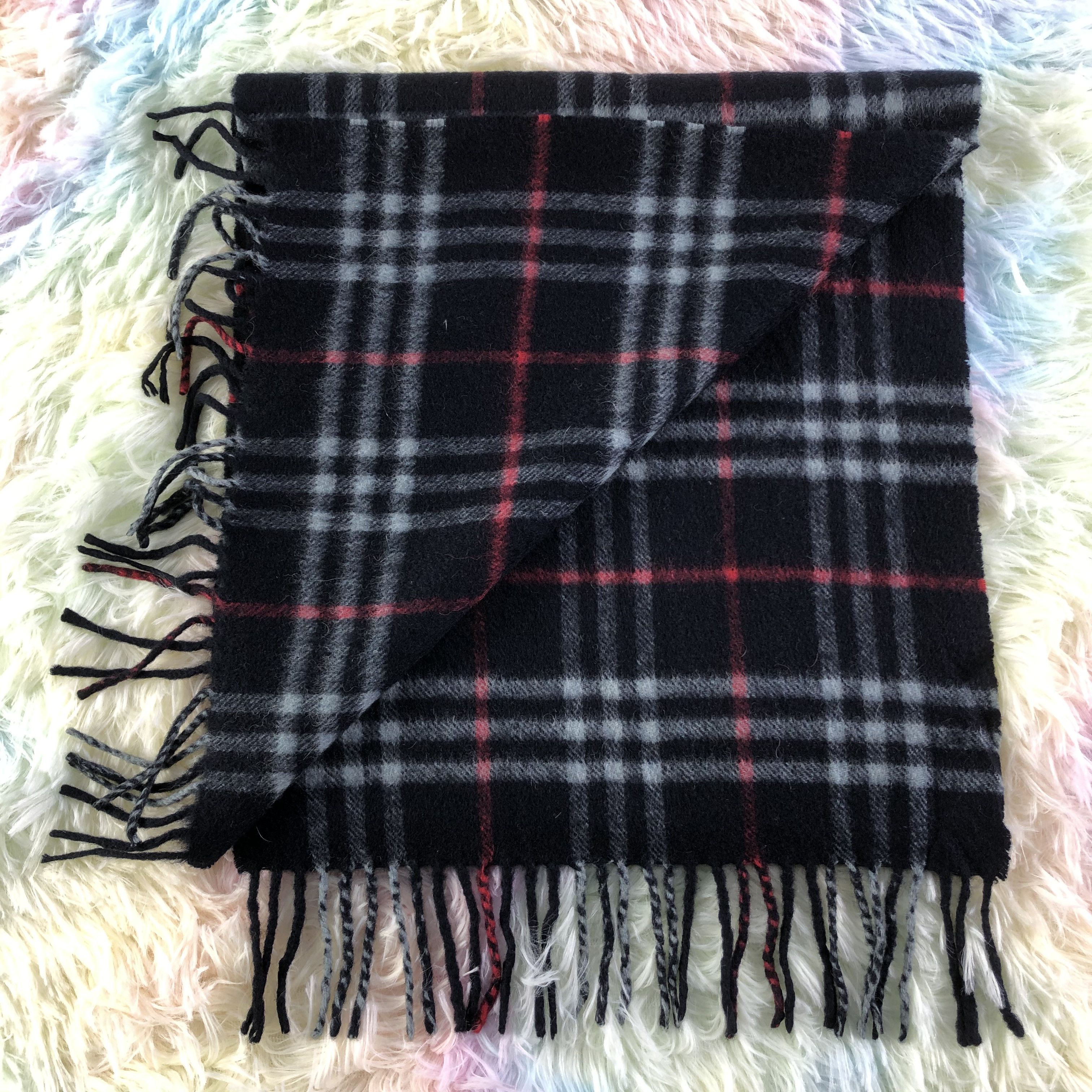 Burberry × Vintage Burberry Scarf / Muffler / Neckwear - KM174 Size ONE SIZE - 4 Thumbnail