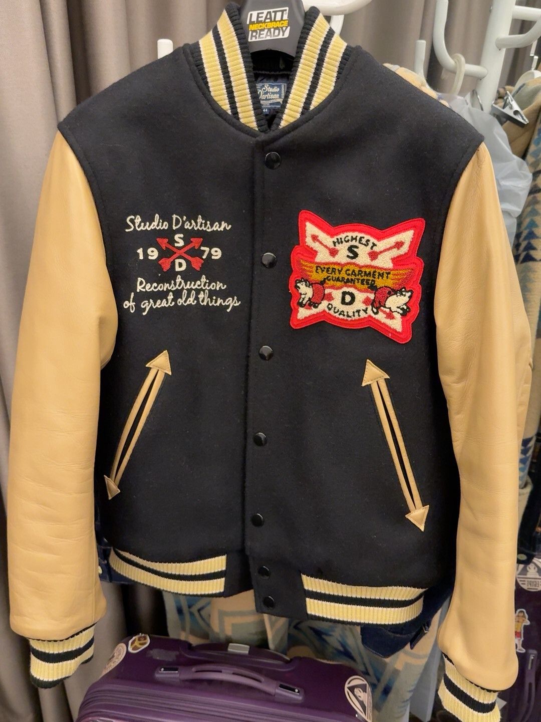Studio D'Artisan Studio D'artisan Baseball Jacket 44 Size US S / EU 44-46 / 1 - 1 Thumbnail