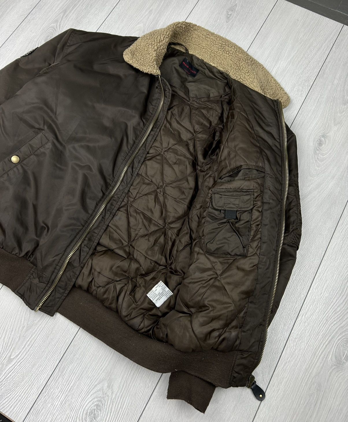 Japanese Brand × Vintage Aviation Flight Vintage Jacket MA-1 USA size XL Size US XL / EU 56 / 4 - 4 Thumbnail