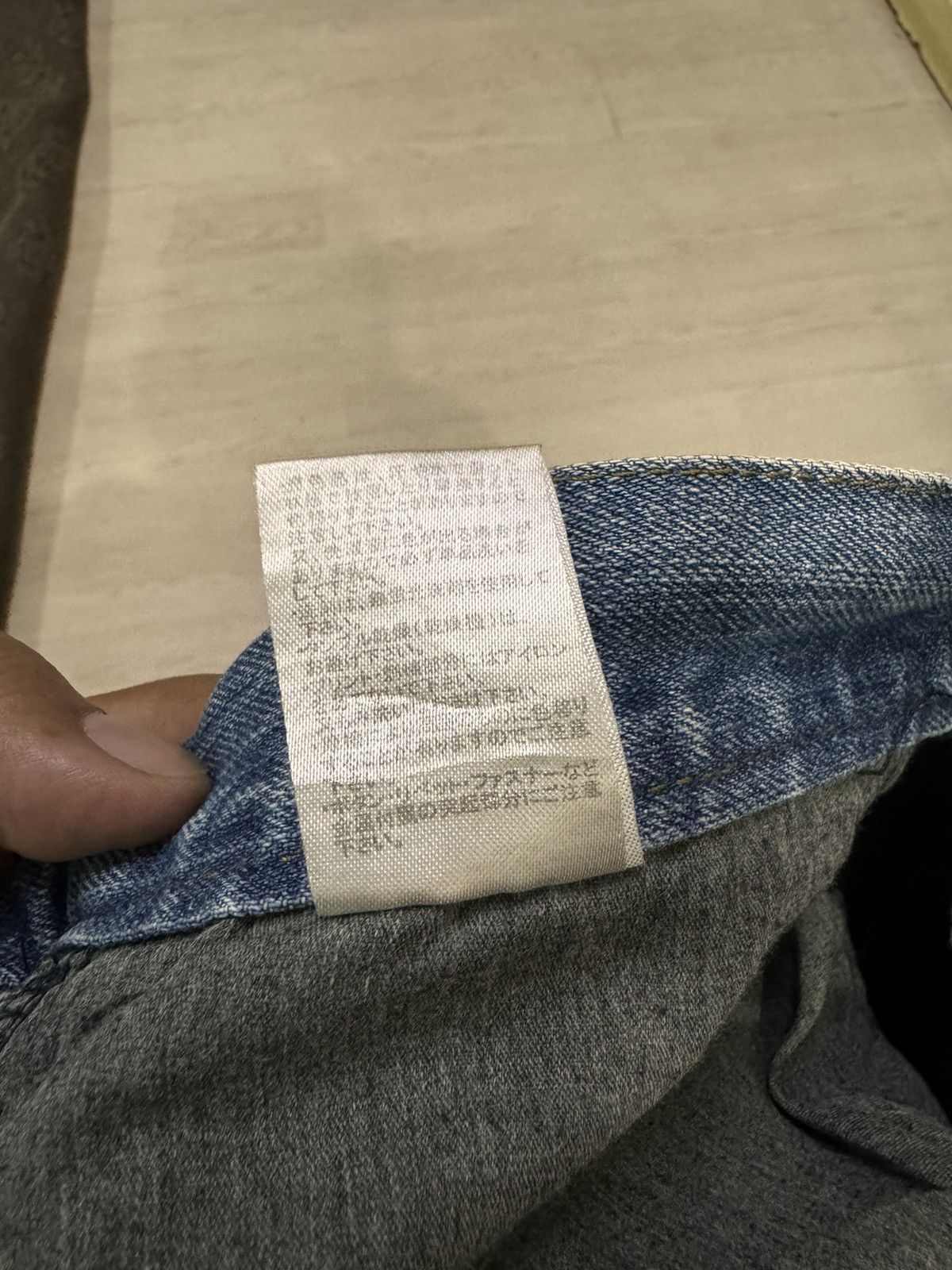 Japanese Brand Koi Pond Dragon Sukajan Japan Jeans Embroidered Size 41” Size US 41 - 13 Thumbnail