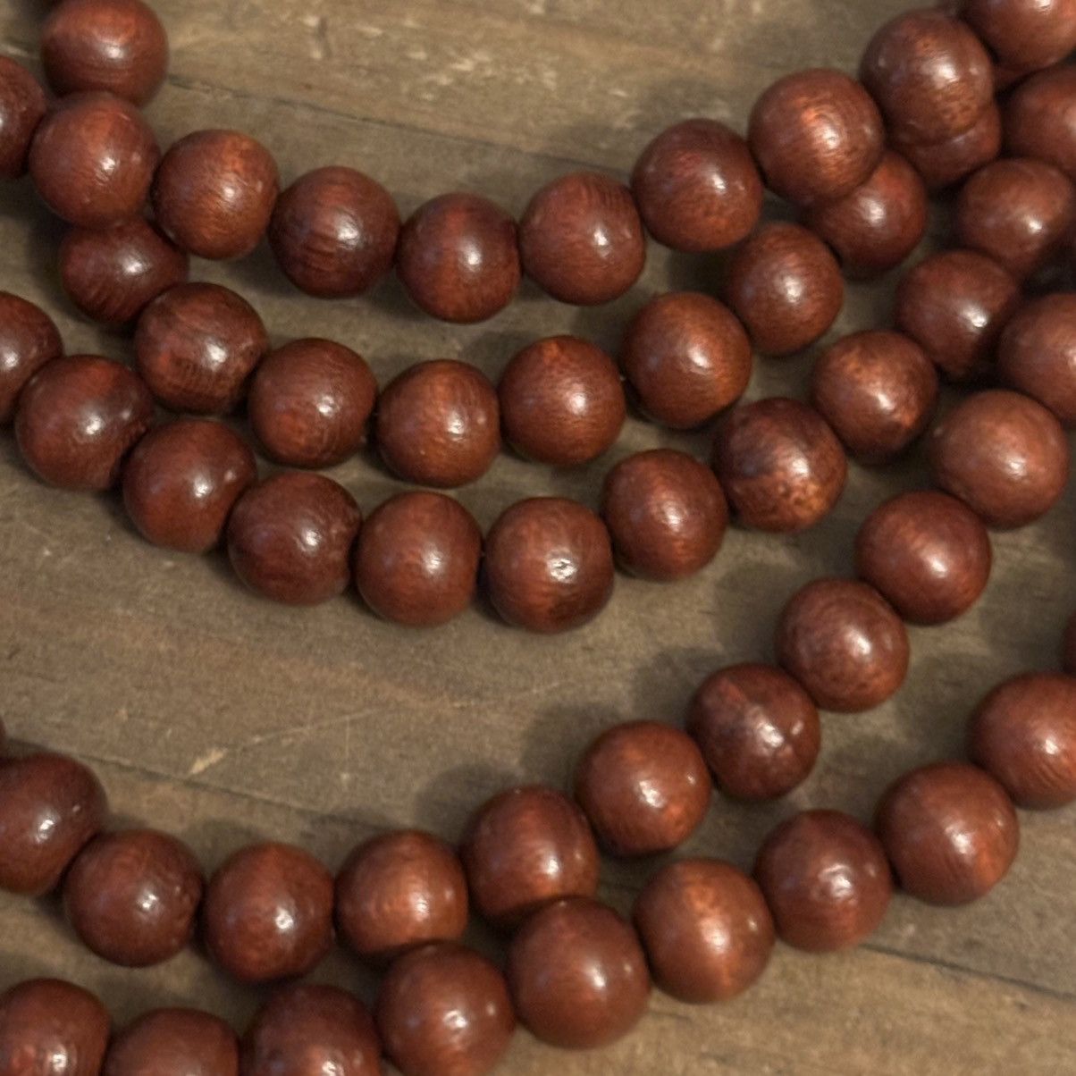 Vintage Vintage long multi strand wooden bead and pearl necklace Size ONE SIZE - 4 Thumbnail