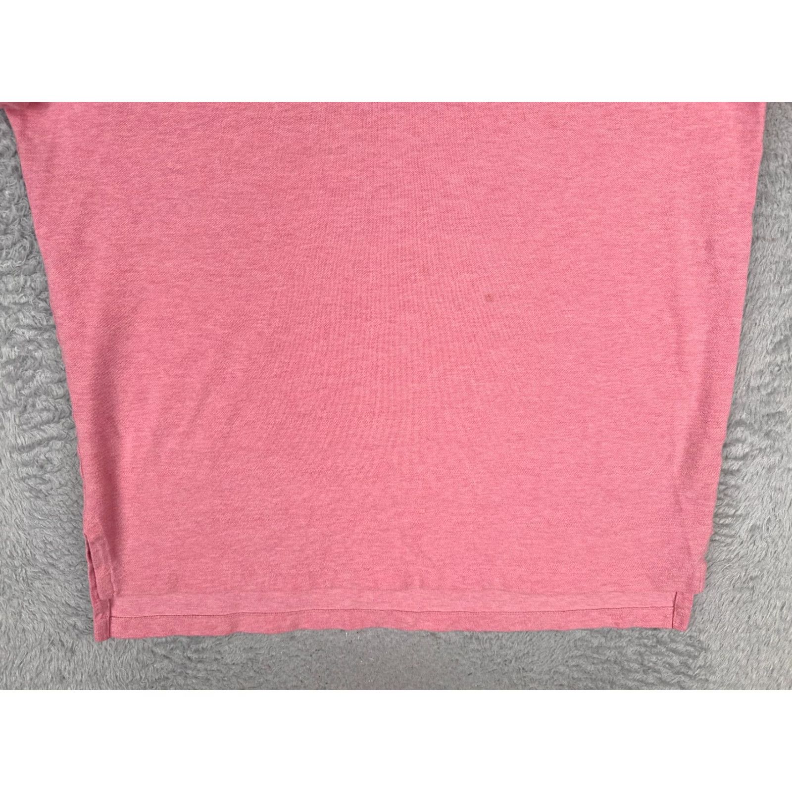 Ralph Lauren VINTAGE Nike Polo Shirt Men XL Pink Short Sleeve Cotton READ Size US XL / EU 56 / 4 - 5 Thumbnail