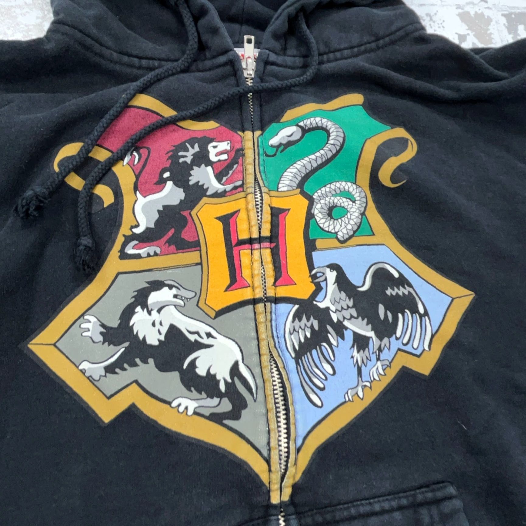 Vintage VINTAGE Harry Potter Hoodie Men Small Black Sweatshirt Sweater Jacket Toy Y2K Size US S / EU 44-46 / 1 - 3 Thumbnail