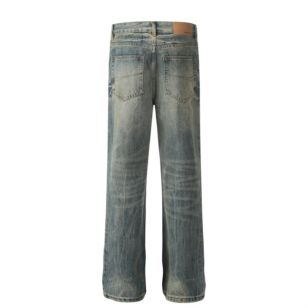 Jean × Vintage Ripped Washed Distressed Jeans Size US 27 - 2 Thumbnail