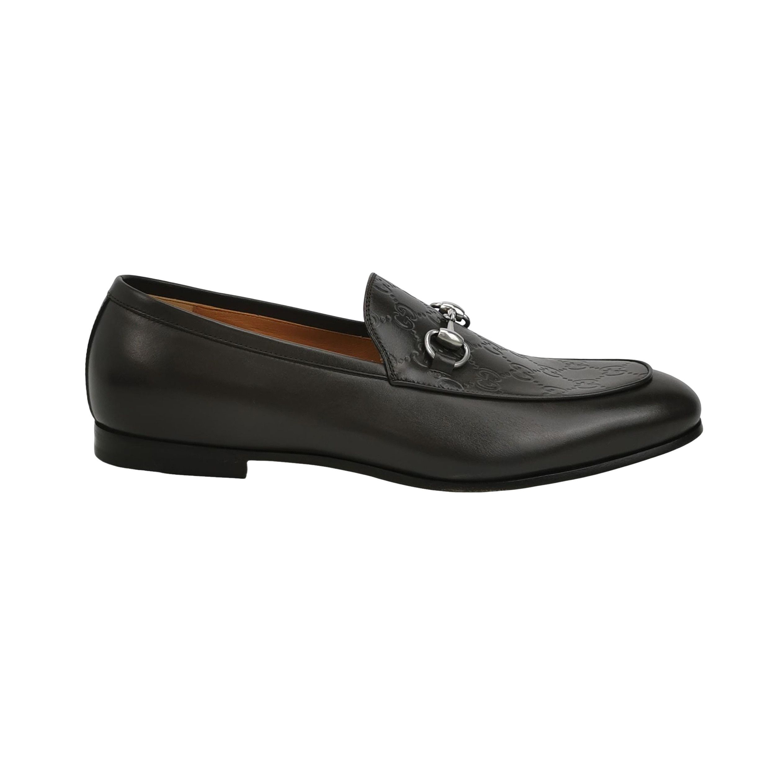 Gucci Gucci Horsebit Embossed Leather Loafers EU 43 Size US 10 / EU 43 - 1 Thumbnail