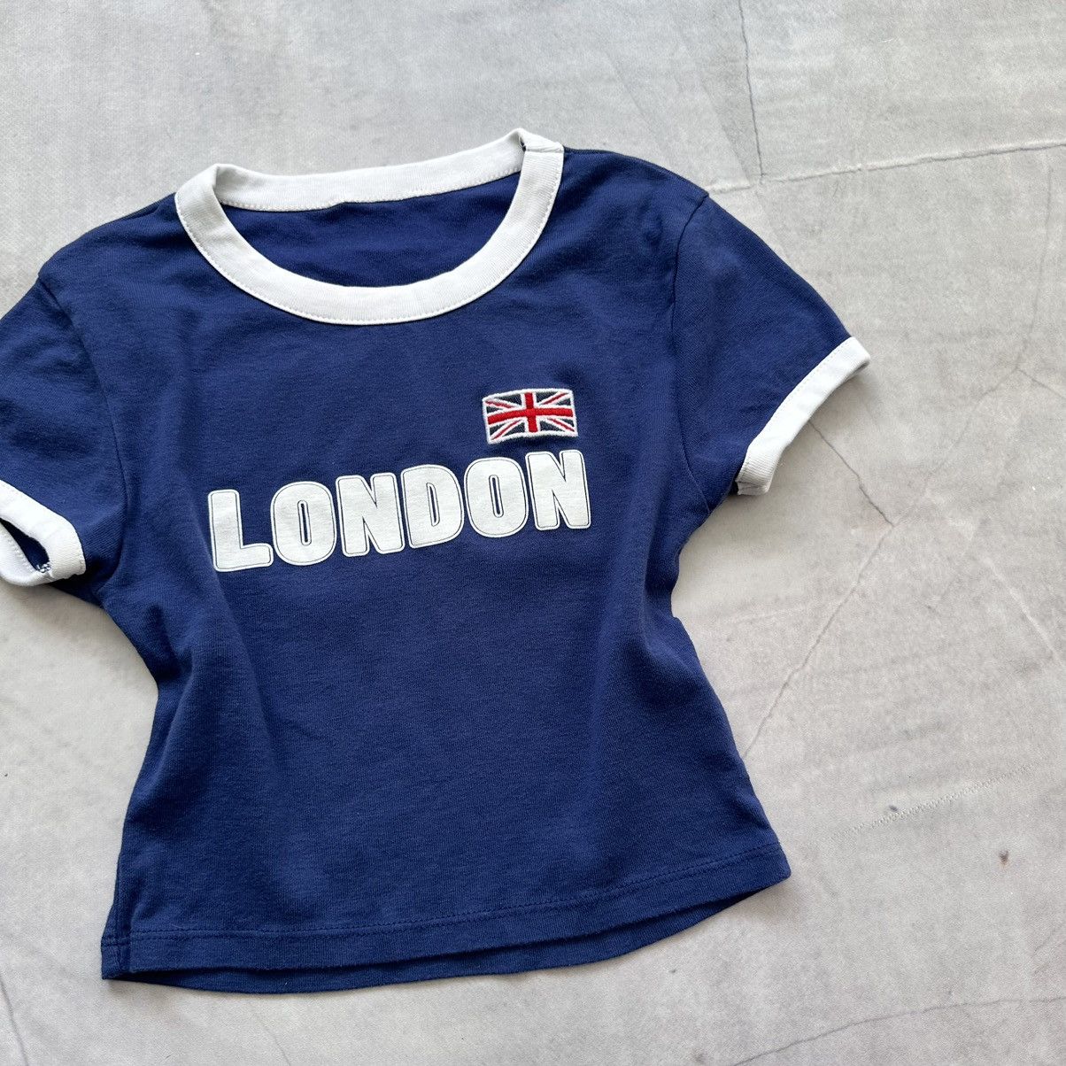 Hysteric Glamour Y2K London British Flag Galliano Vibe Cropped T Shirt Size M / US 6-8 / IT 42-44 - 2 Thumbnail