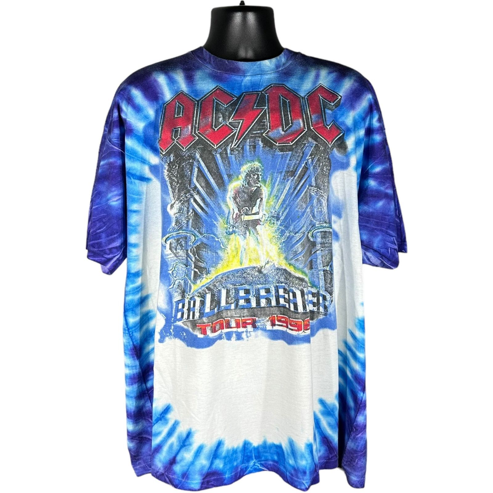 ACDC 1996 Ballbreaker Tour store Tie Dye Shirt