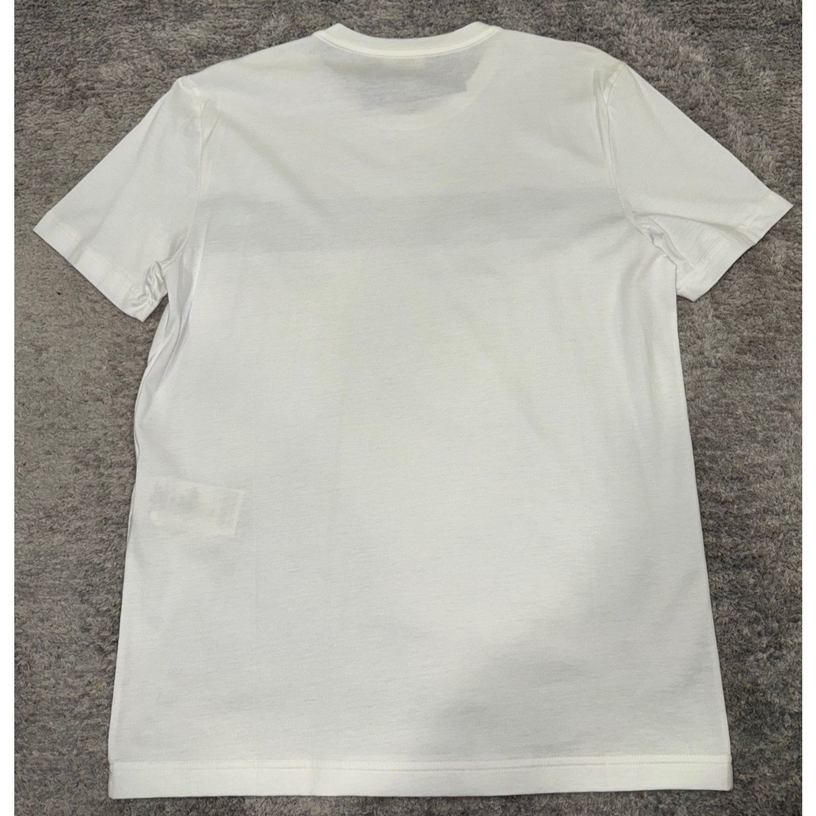 Fendi Fendi White Black Striped Sleeve Cotton T-Shirt Large L Size US L / EU 52-54 / 3 - 10 Thumbnail