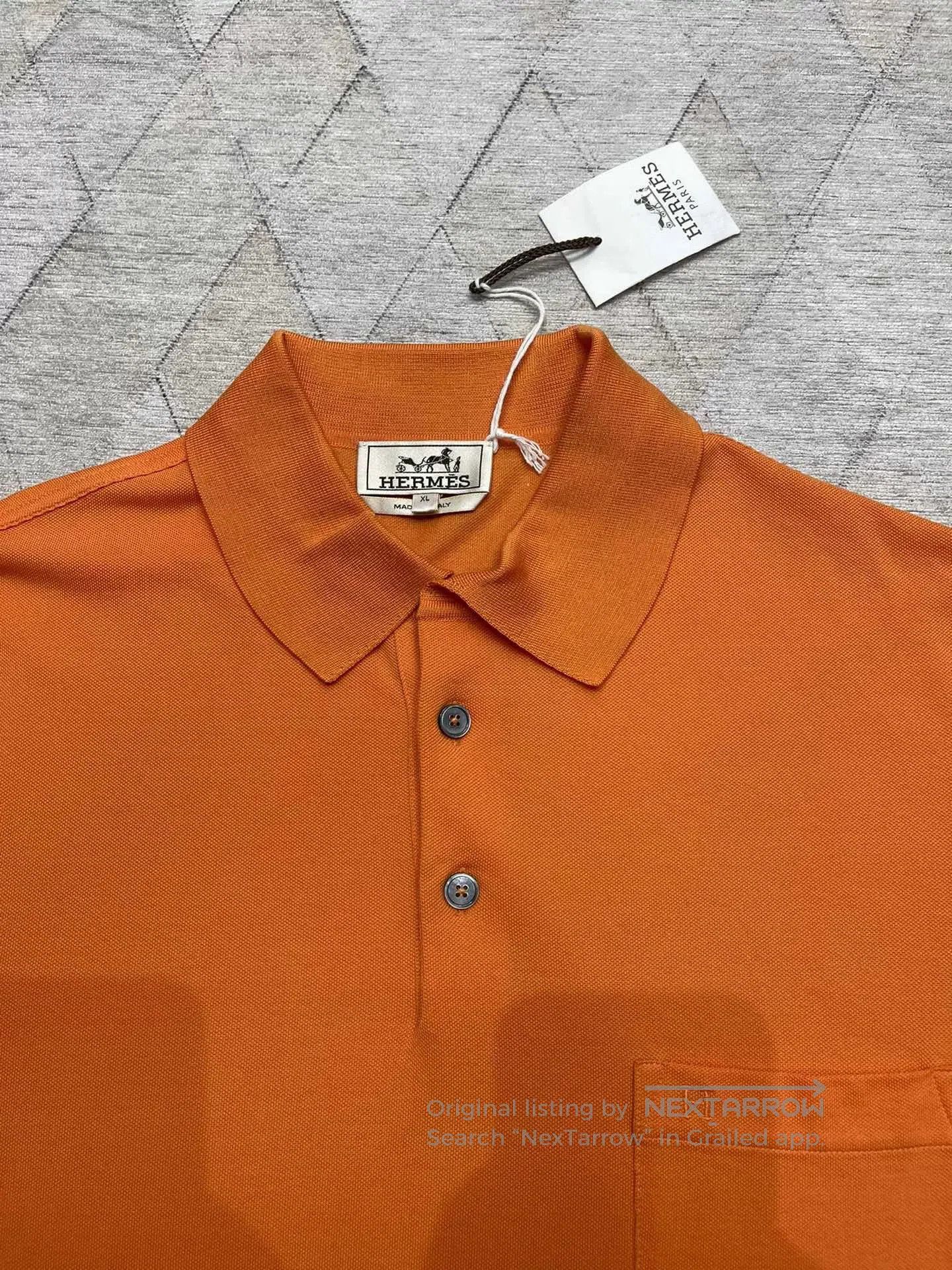 Hermes Hermes 2023 SS H Embroidered Polo. Size US XS / EU 42 / 0 - 2 Thumbnail