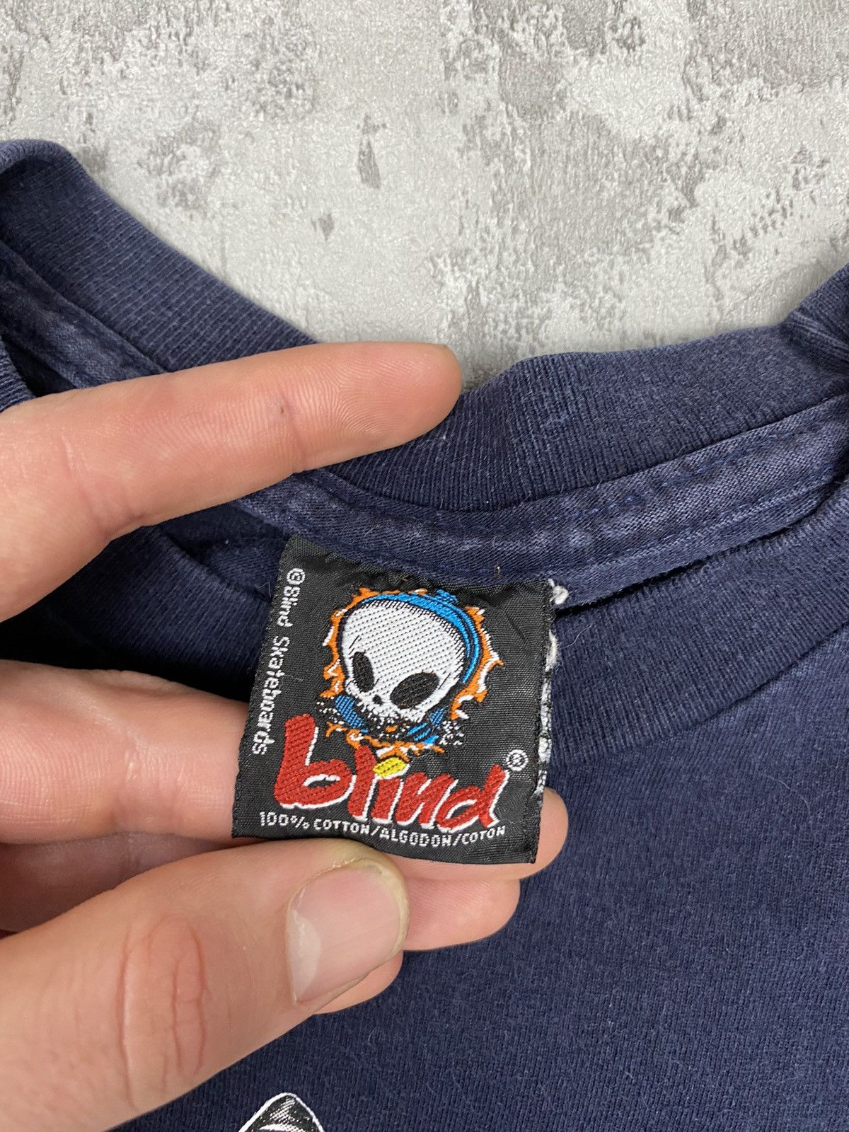 Blind Skateboards 1990s Blind Skateboards Tee - BMX Backprint Size US L / EU 52-54 / 3 - 5 Thumbnail