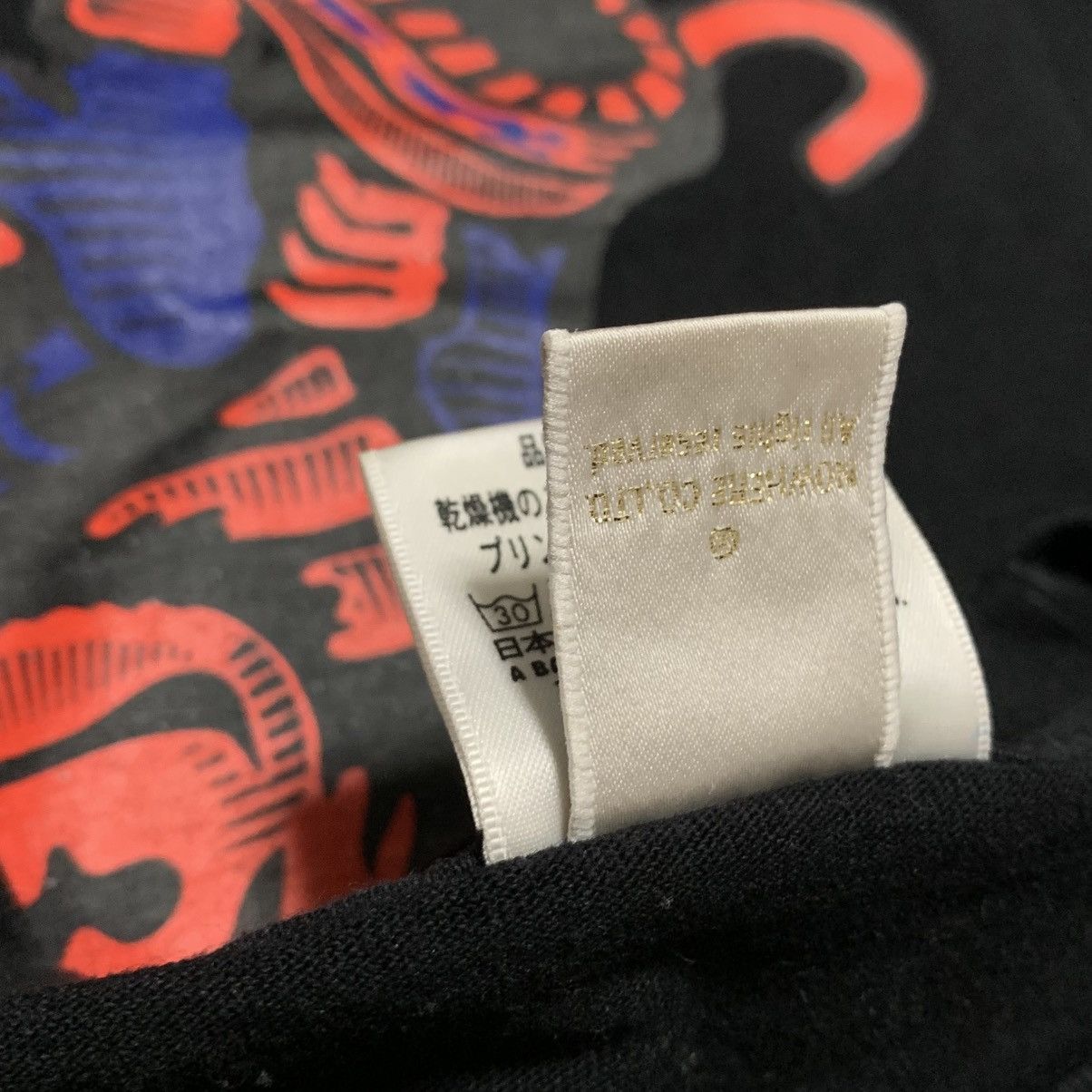 Bape Bape Large Walkers Graphic Black Tee A Bathing Ape Size US L / EU 52-54 / 3 - 6 Thumbnail