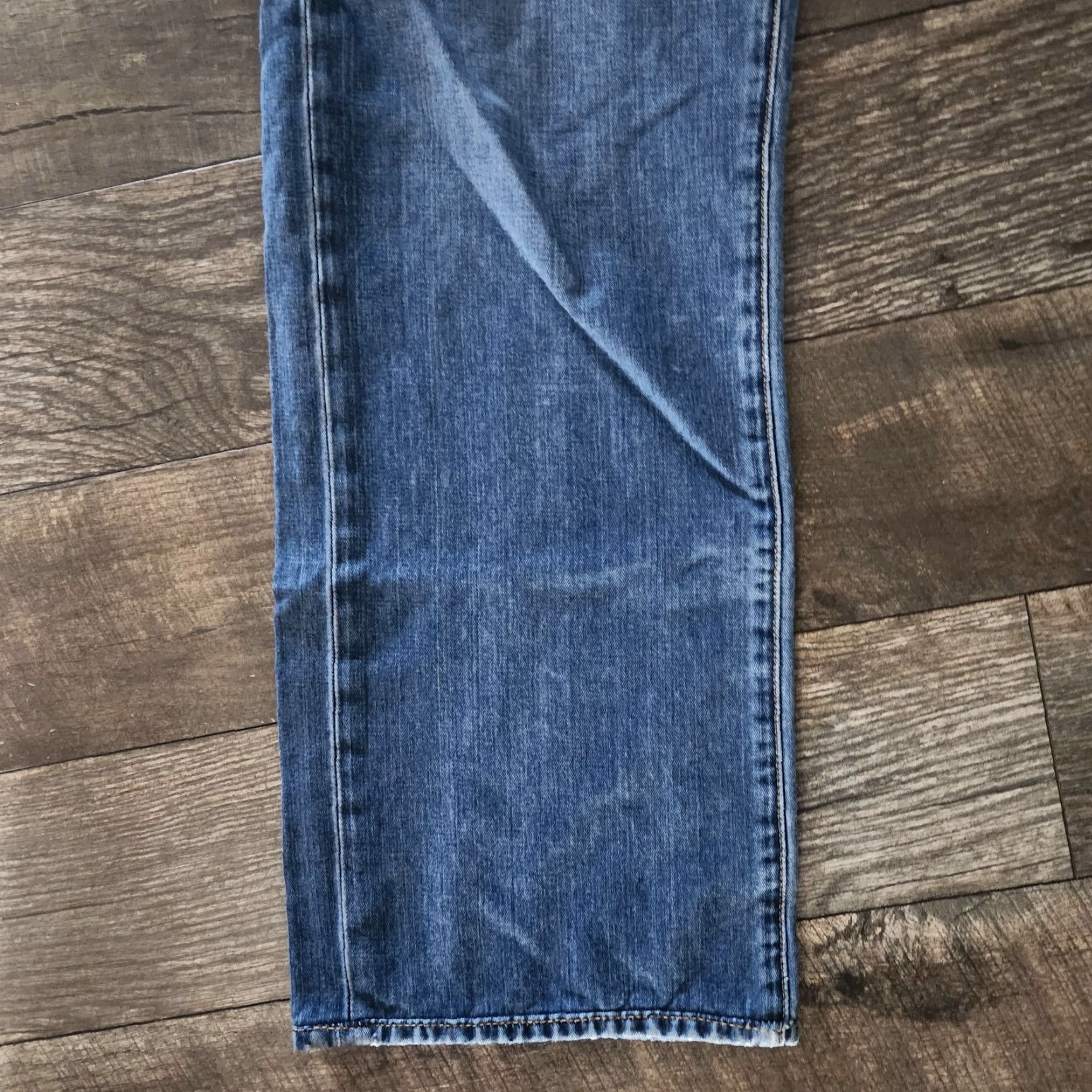 Vintage Agave Jeans Mens 36x31 Classic Straight Blue Made In USA Casual Size US 36 / EU 52 - 6 Thumbnail