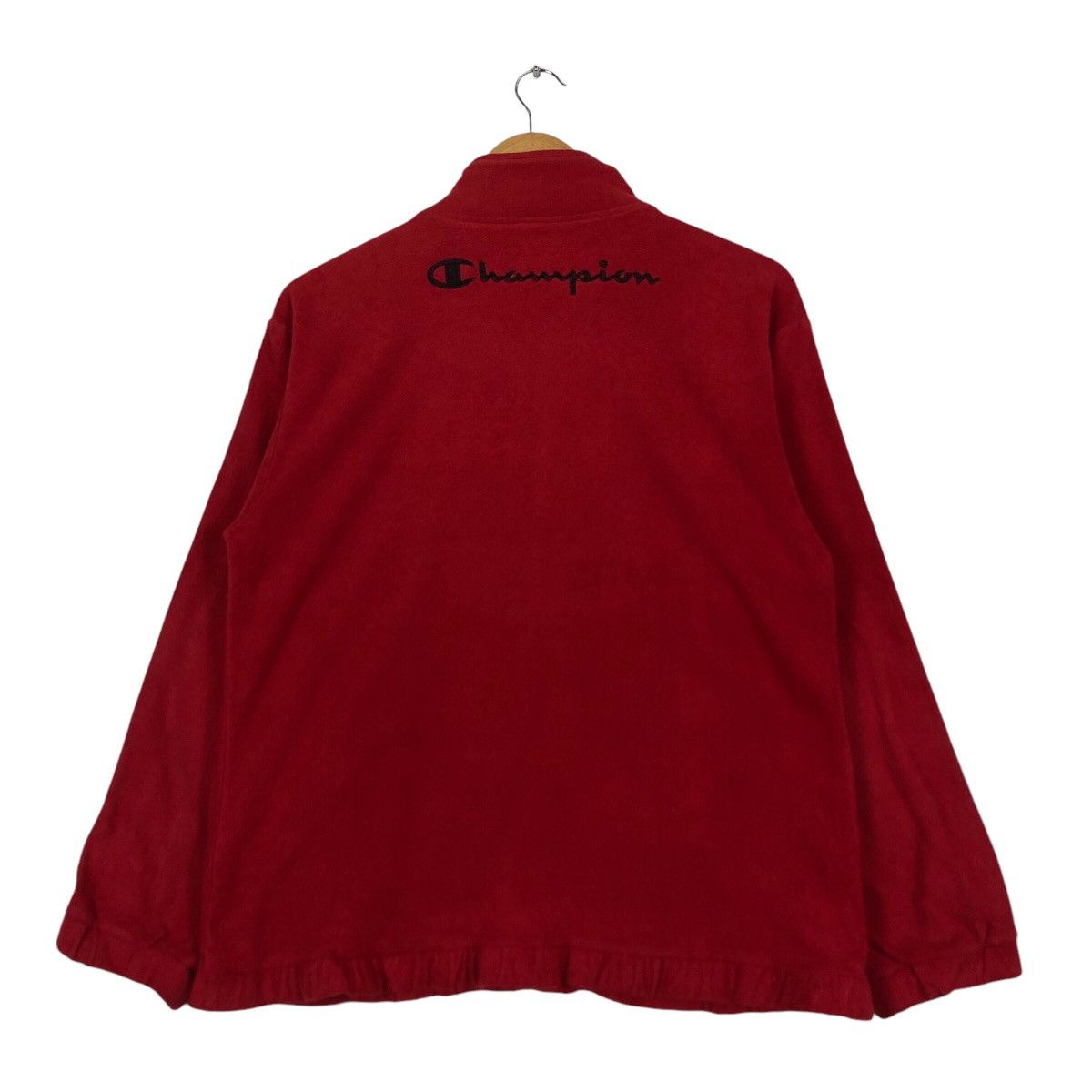 Champion × Japanese Brand × Vintage Champion Fleece Sweatshirt Jacket Medium #A3 Size US M / EU 48-50 / 2 - 7 Thumbnail