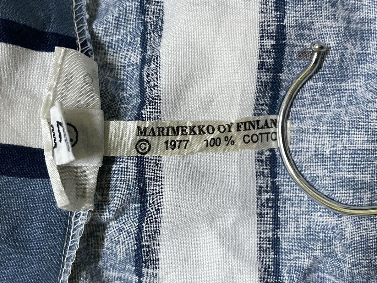 Marimekko × Vintage Vintage Marimekko 1977 Finland Dress Button Striped Size XS / US 0-2 / IT 36-38 - 16 Thumbnail