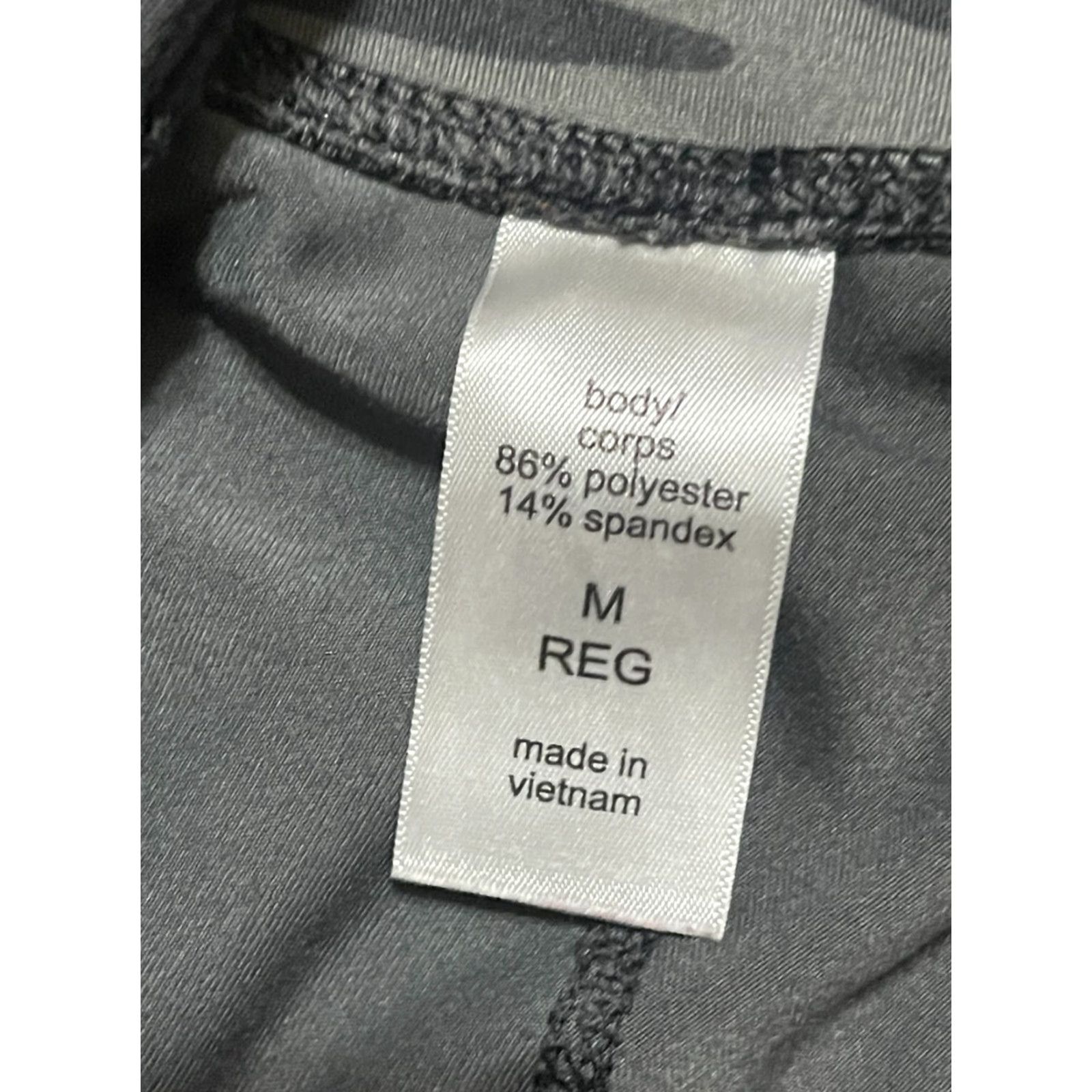 Vintage Maurices Pants Women's Medium Black Camouflage Leggings Pull On Size 32" / US 10 / IT 46 - 7 Thumbnail