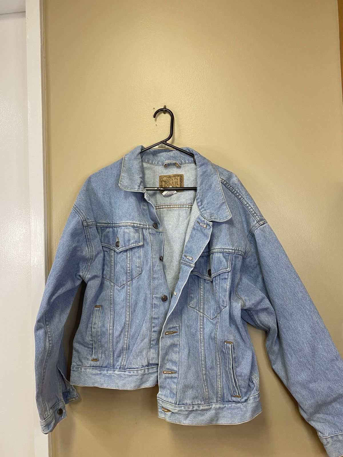 Vintage Canyon River Blues Denim Jacket Size US L / EU 52-54 / 3 - 1 Thumbnail