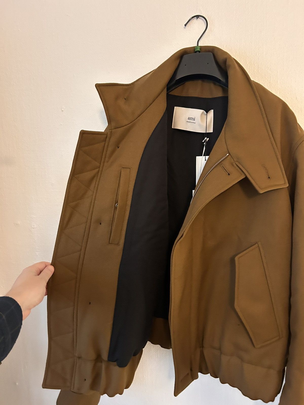AMI AMI Paris Logo Bomber Jacket Size US XL / EU 56 / 4 - 6 Thumbnail