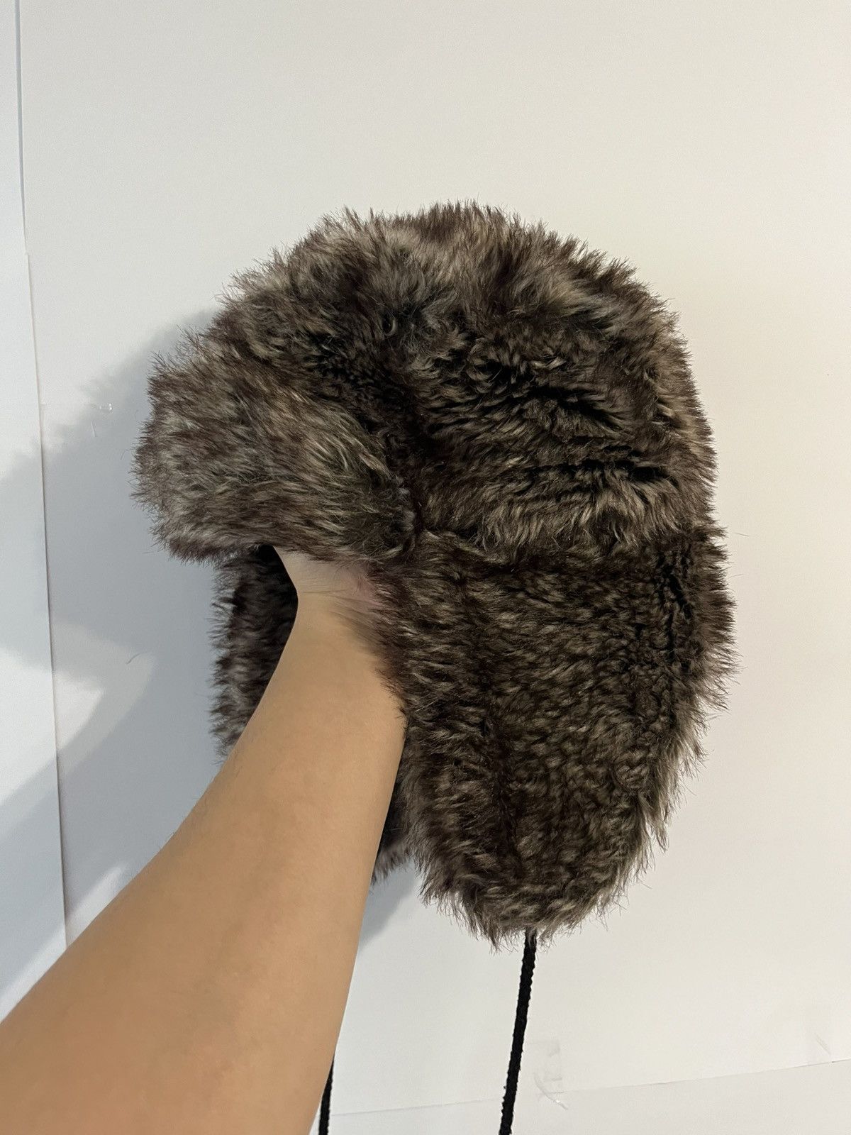 Japanese Brand Vintage Fuzzy Japanese Ushanka Hat Y2K Avant Garde USA Size ONE SIZE - 1 Thumbnail