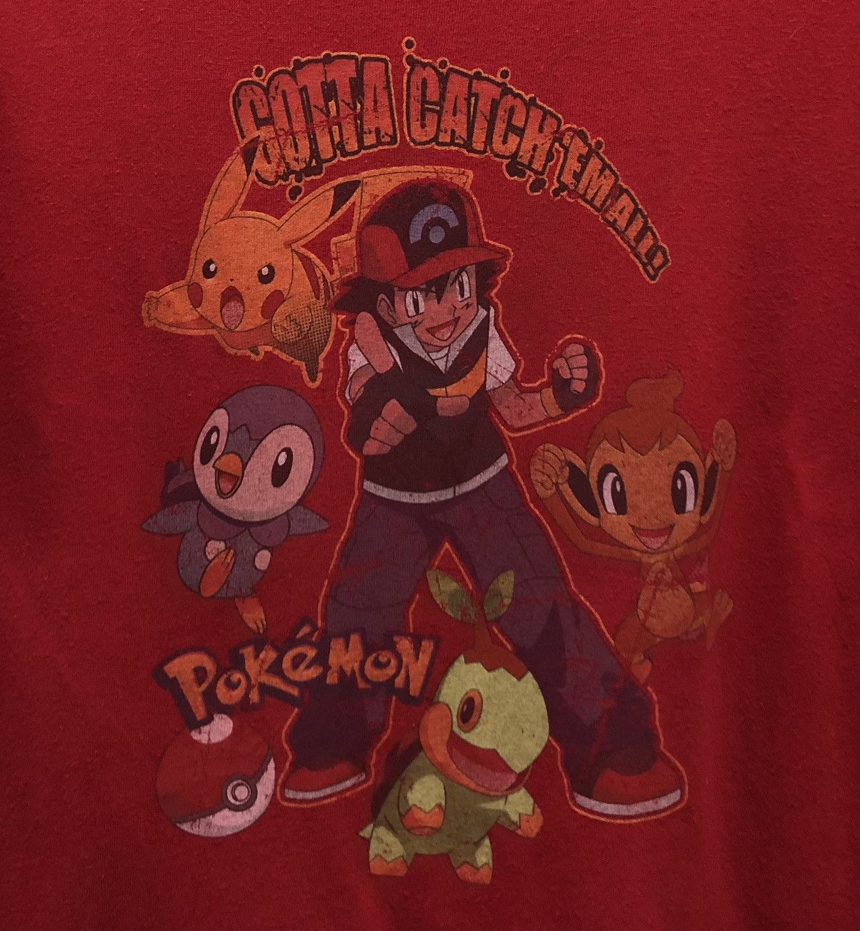Pokemon Vintage 2009 Nintendo Pokemon Gotta Catch 'Em All T-Shirt Size US XL / EU 56 / 4 - 3 Thumbnail