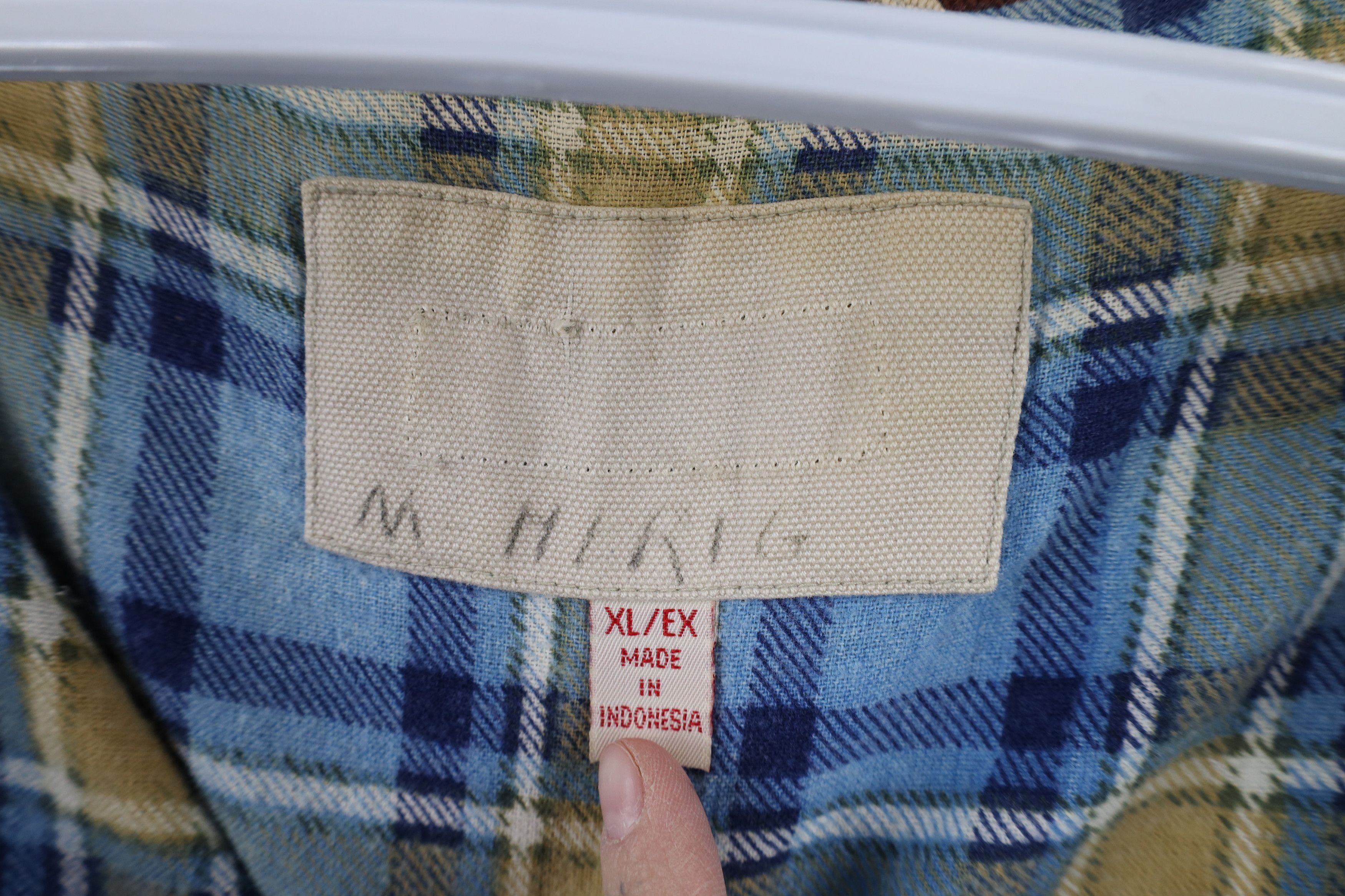 Vintage Vintage 90s Streetwear Flannel Lined Chore Barn Jacket Beige Size XL / US 12-14 / IT 48-50 - 10 Thumbnail