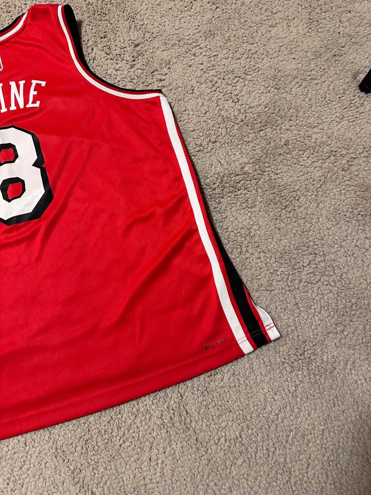 Nike Nike Chicago Bulls Zach Lavine City Edition Jersey 2021 2XL Size US XXL / EU 58 / 5 - 10 Thumbnail