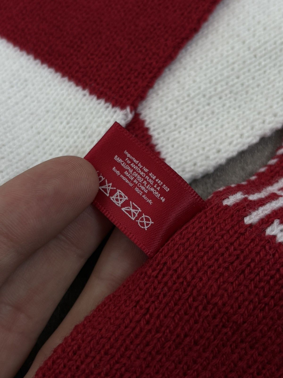 Jean Paul Gaultier Jean Paul Gaultier Scarf Stripped I Love Gaultier Size ONE SIZE - 6 Thumbnail