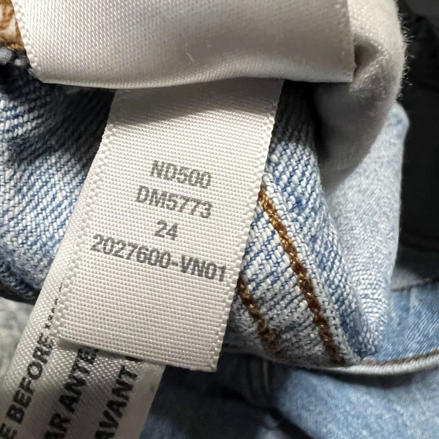 Madewell Madewell Jeans Womens Perfect Vintage Cropped Blue 24 Size 42" / US 20 - 7 Thumbnail