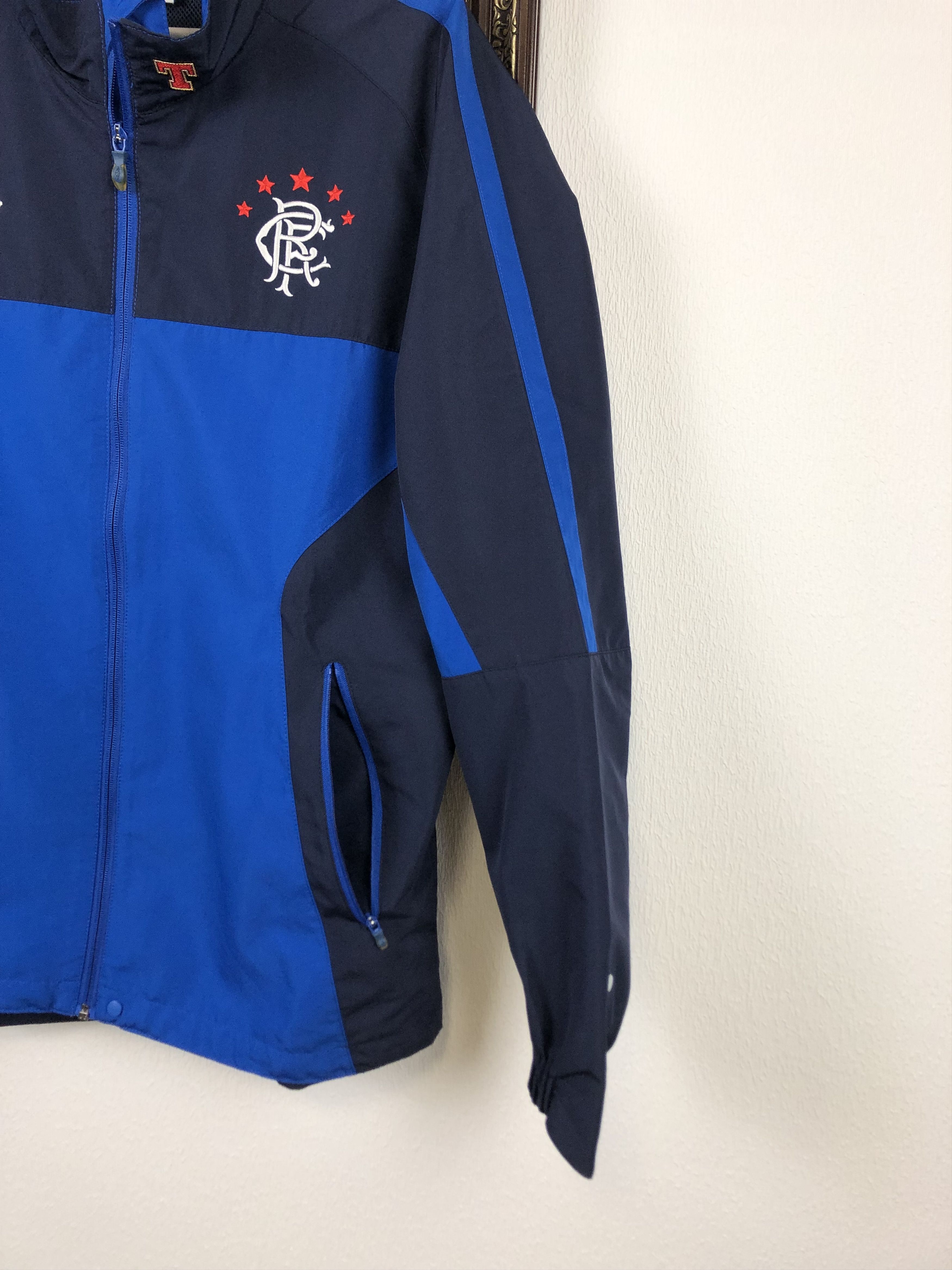 Vintage Vintage Rangers Football Sweatshirt Soccer Jacket Track Top Size US M / EU 48-50 / 2 - 8 Thumbnail