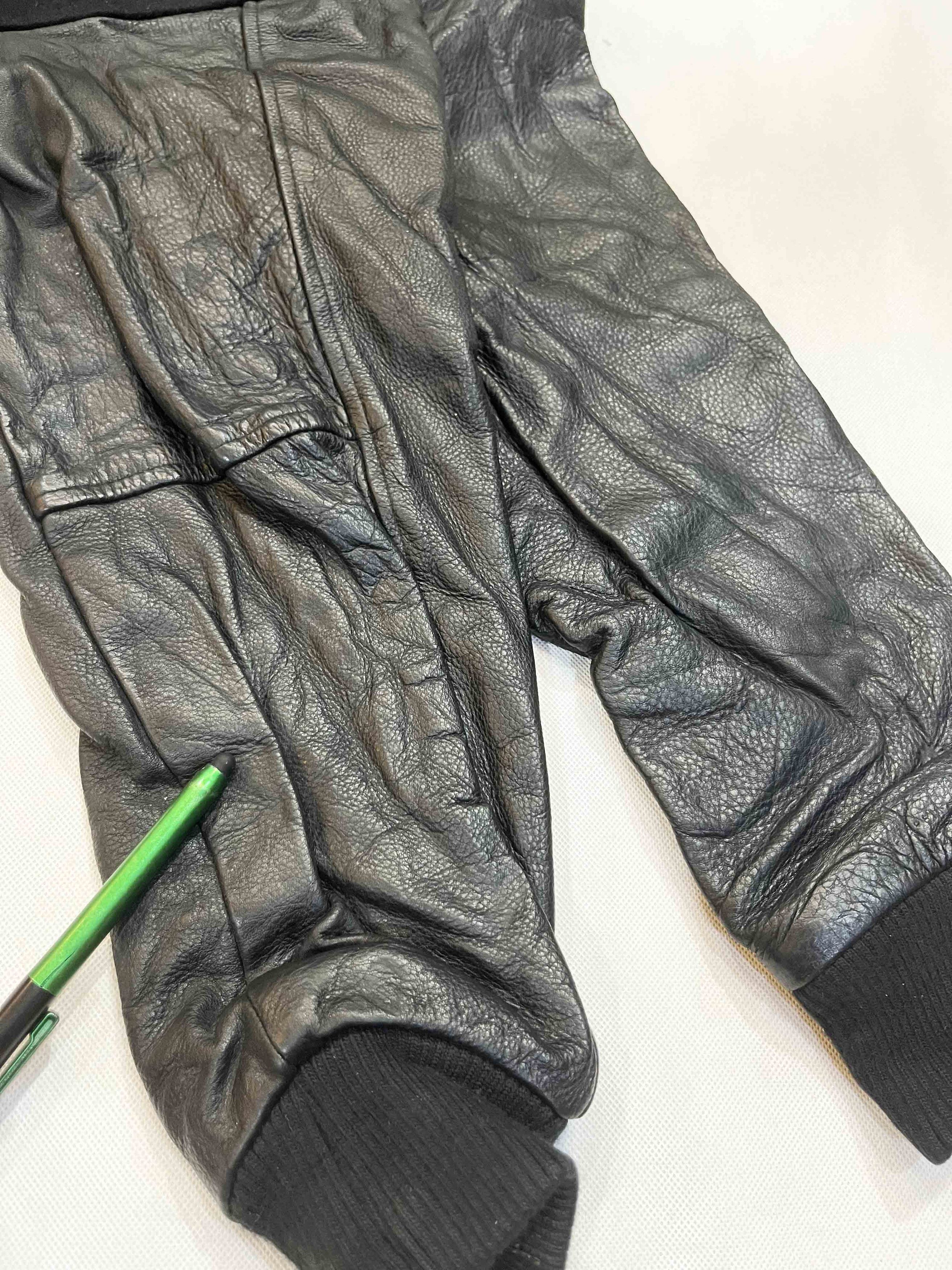 Mustang × Vintage Vintage Mustang Ford Wool Leather Jacket Size US S / EU 44-46 / 1 - 11 Thumbnail