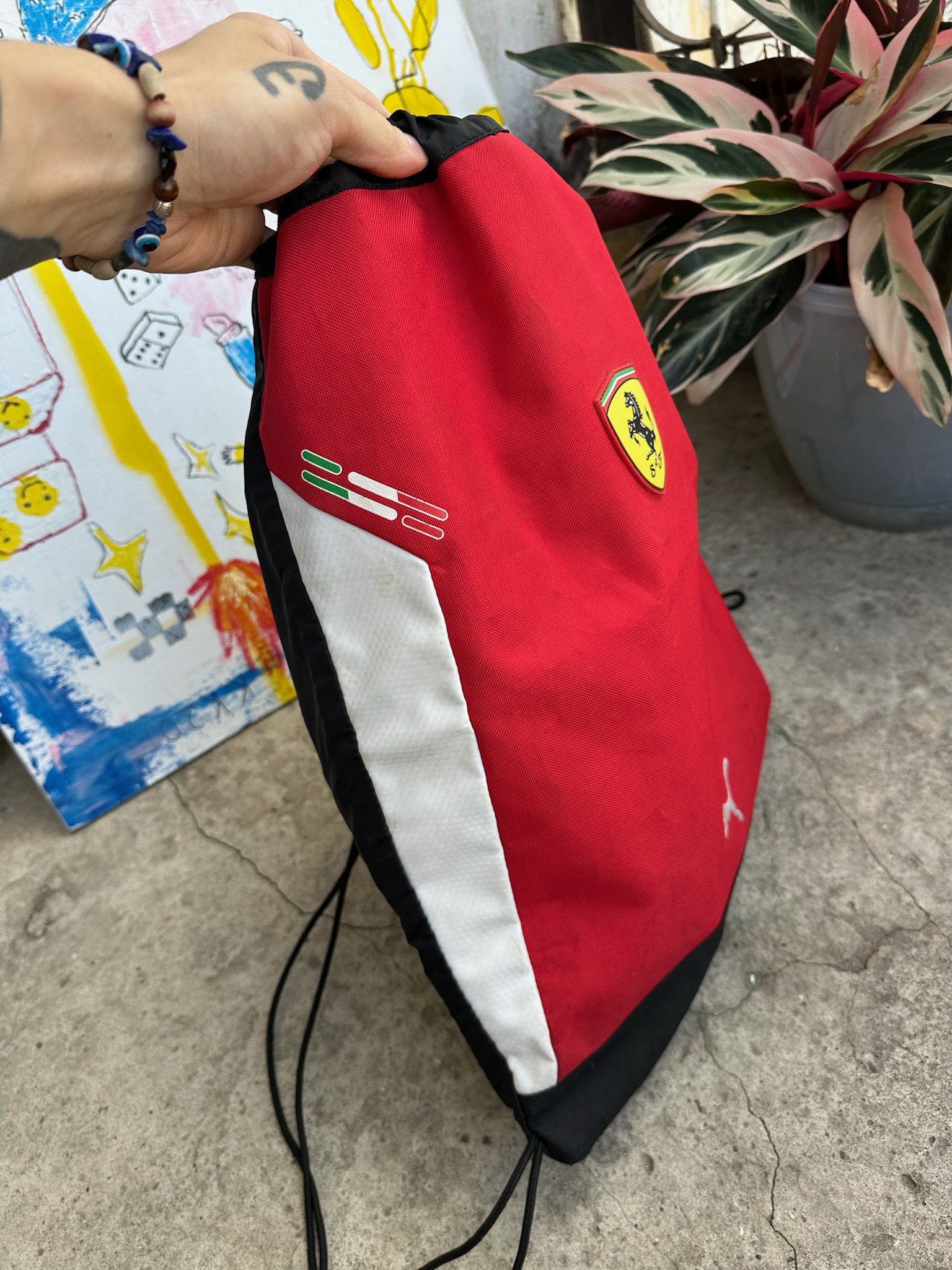 Ferrari Vintage Ferrari bag puma sport backpack Size ONE SIZE - 8 Thumbnail