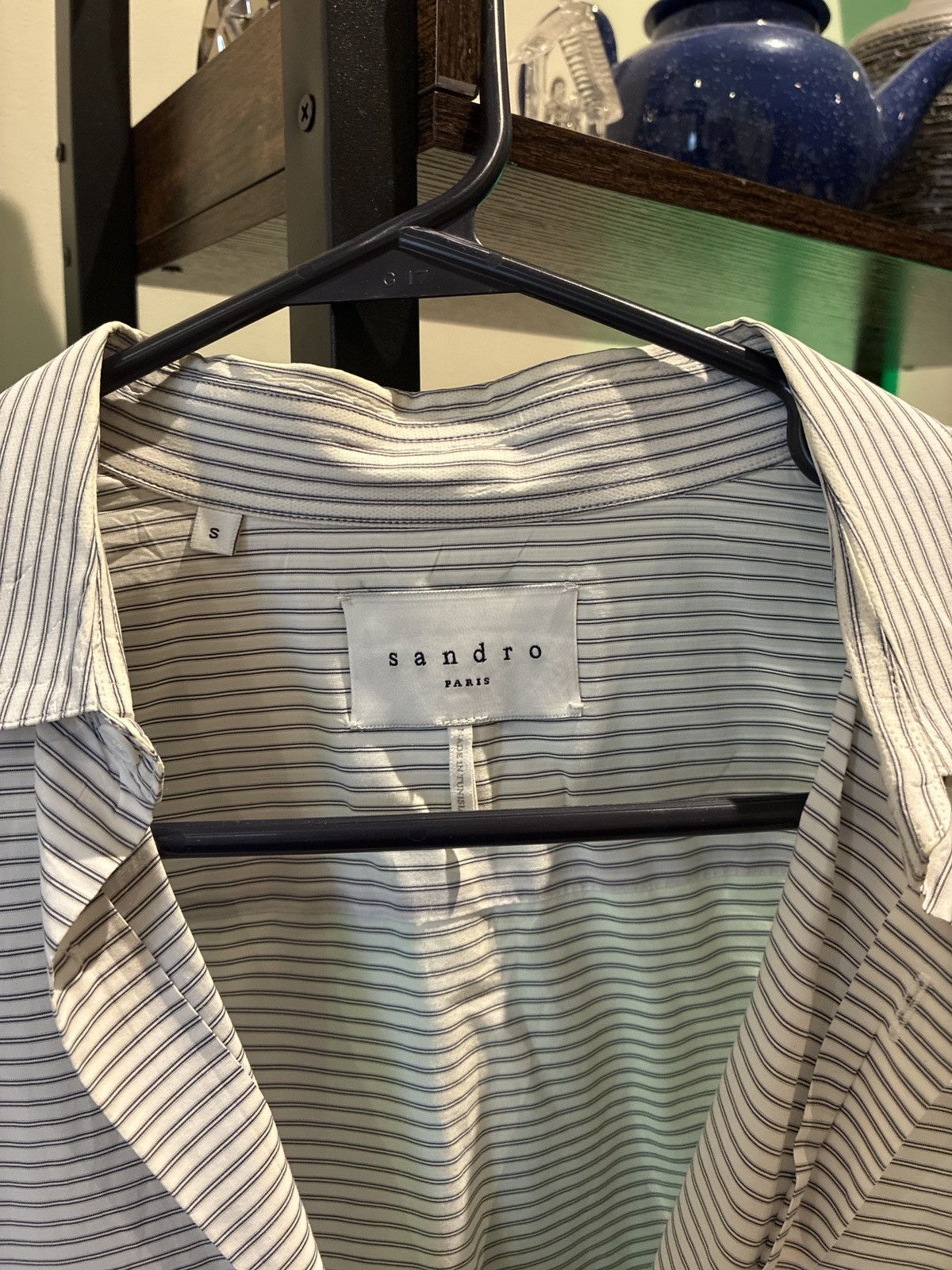 Sandro Sandro striped dress shirt Size US S / EU 44-46 / 1 - 2 Thumbnail