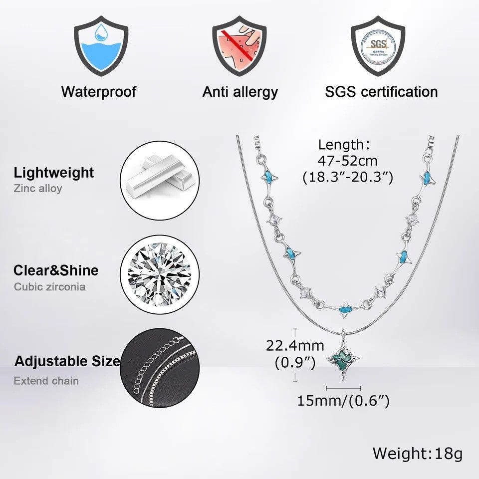 Jewelry × Vintage Irregular Starlight Necklaces Size ONE SIZE - 5 Thumbnail