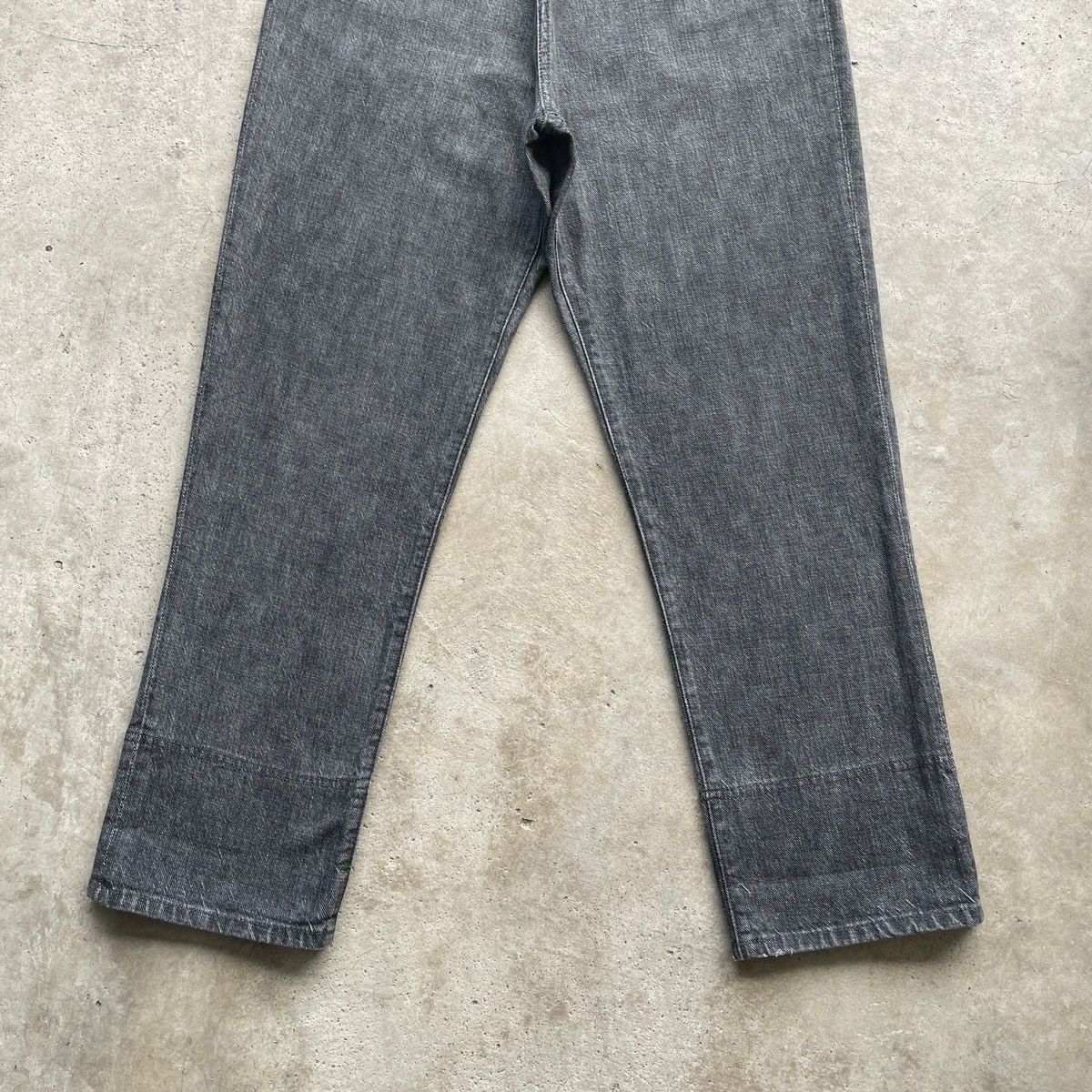 Yohji Yamamoto Vintage Y’S YOHJI YAMAMOTO Jeans Black Faded Denim Pants W30 Size US 30 / EU 46 - 5 Thumbnail