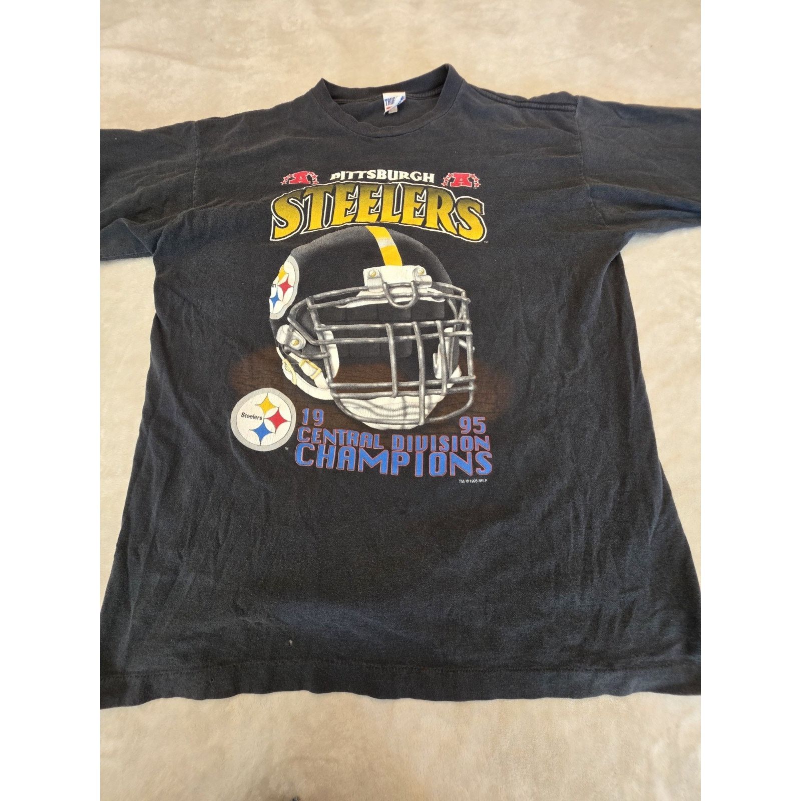 Other Pittsburgh Steelers Vintage 1995 Central Division Champs Size US XL / EU 56 / 4 - 1 Thumbnail