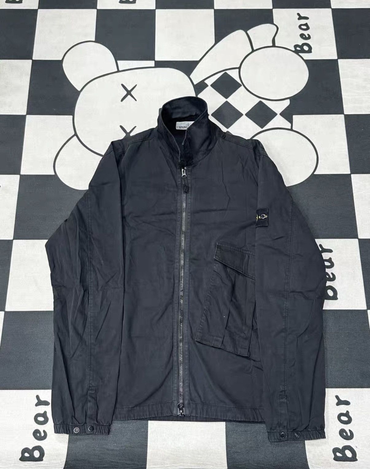 Stone Island STONE ISLAND Hooded Zip Sweatshirt Jacket K5 Size US M / EU 48-50 / 2 - 1 Thumbnail