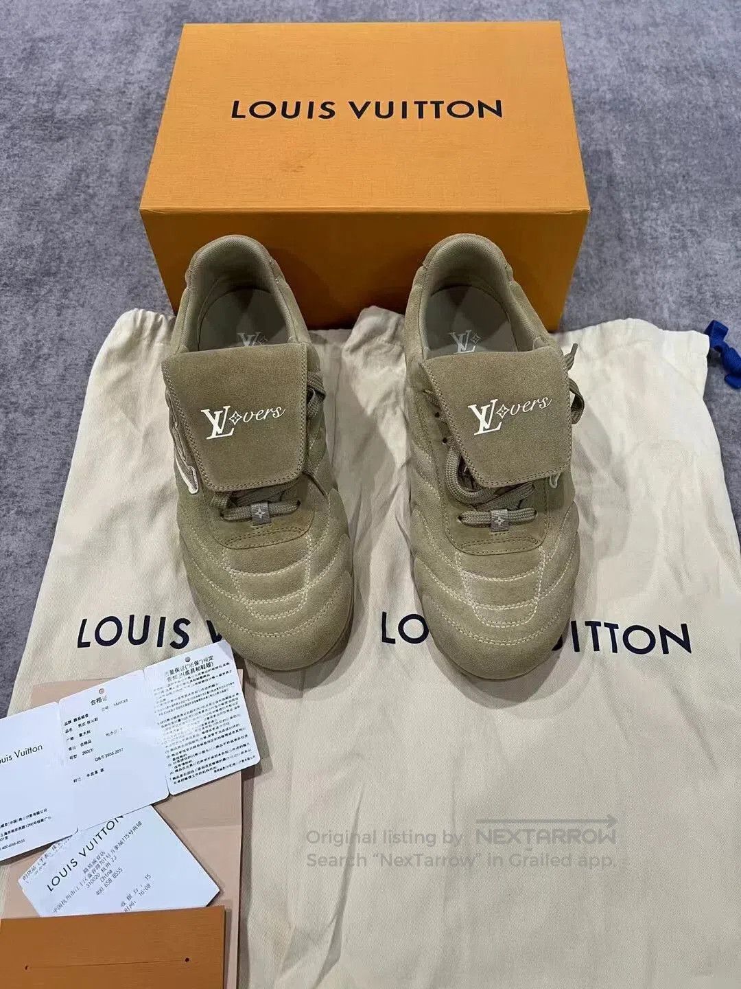 Louis Vuitton louis vuitton suede football sneakers size 7. Size US 7 / EU 40 - 1 Thumbnail