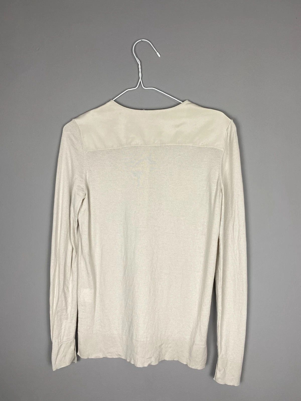 Loro Piana Loro Piana Cashmere Silk Henley Blouse Sweater Size M / US 6-8 / IT 42-44 - 7 Thumbnail