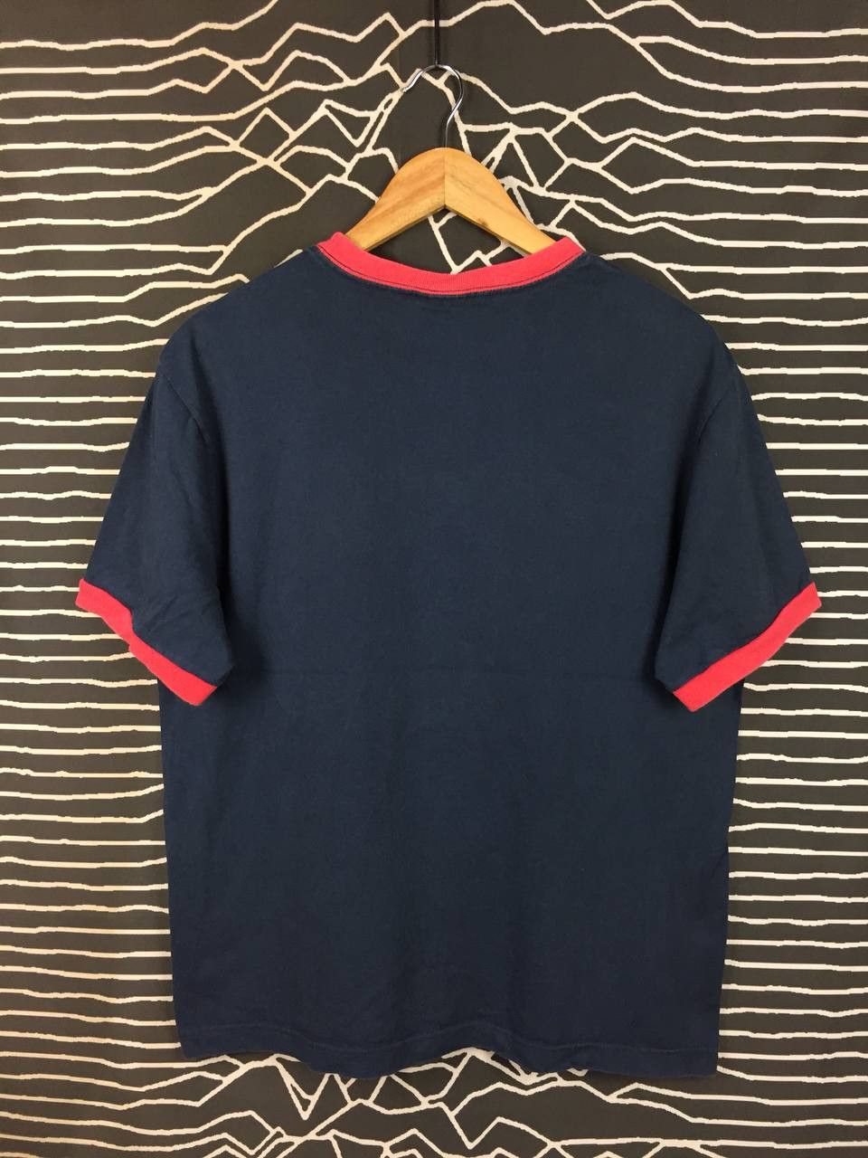 Tommy Hilfiger Vtg Tommy Hilfiger Tommy Jeans Retro Aesthetic Ringer Tee Size US S / EU 44-46 / 1 - 5 Thumbnail