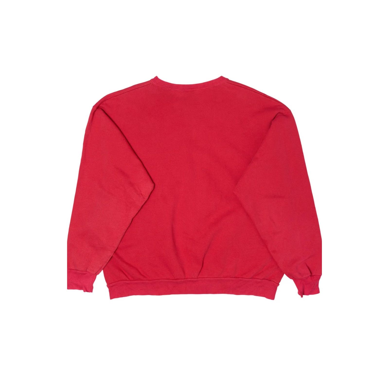 Vintage Vintage Cat And Mouse Sweatshirt 1990s Red XX-Large Long Sleeve Mens Womens Regular Fit Size US XXL / EU 58 / 5 - 3 Thumbnail