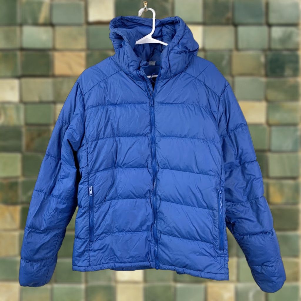 Outdoor Voices Outdoor Voices Full Zip Puffer Jacket Mens XL Aegean Blue Size US XL / EU 56 / 4 - 1 Thumbnail