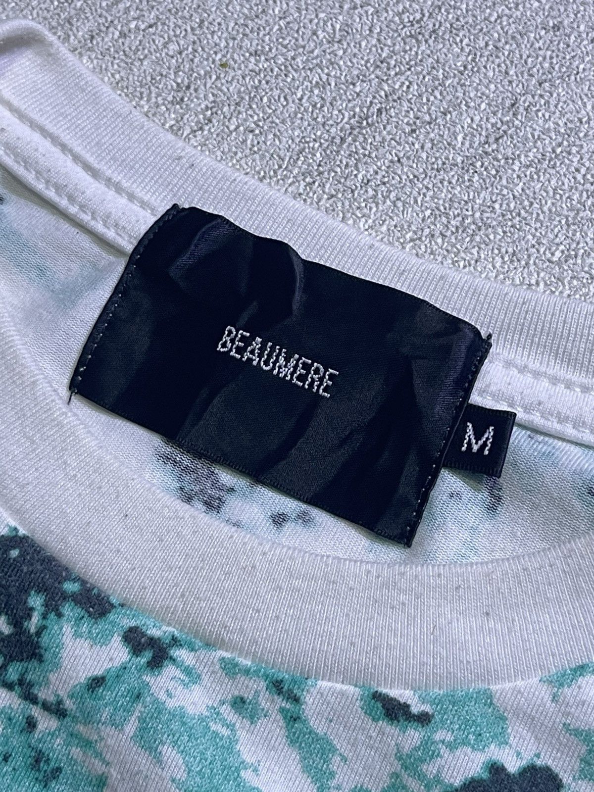 Japanese Brand Y2K BEAUMERE short sleeve tshirt tiedye motif Size US M / EU 48-50 / 2 - 3 Thumbnail