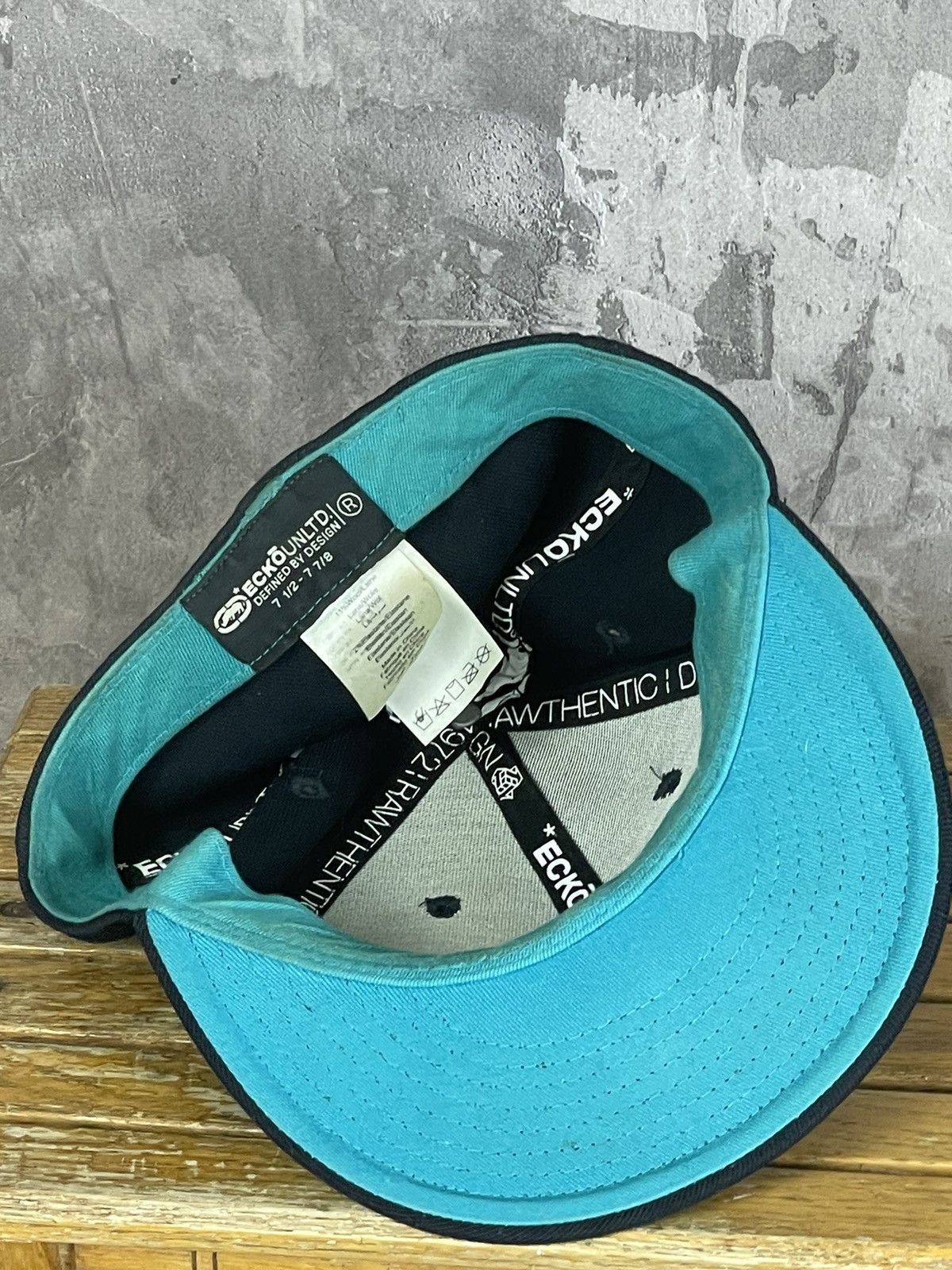 Ecko Unltd. × Japanese Brand Ecko UnItd Vintage Navy Skategang sk8 Snap Back Cap Size ONE SIZE - 7 Thumbnail