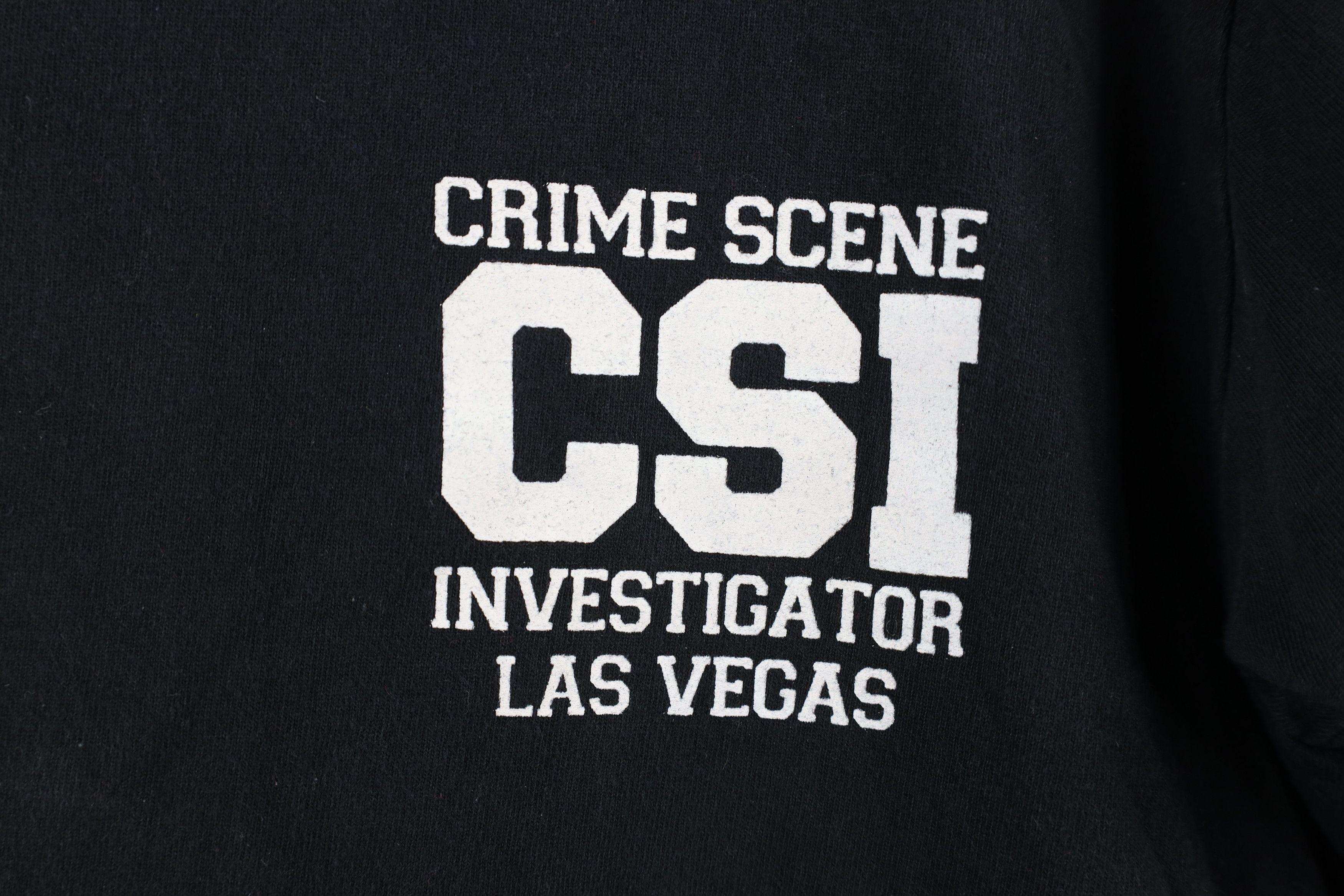 Vintage Vintage 90s CSI Las Vegas Crime Scene Investigator T-Shirt Size US S / EU 44-46 / 1 - 4 Thumbnail