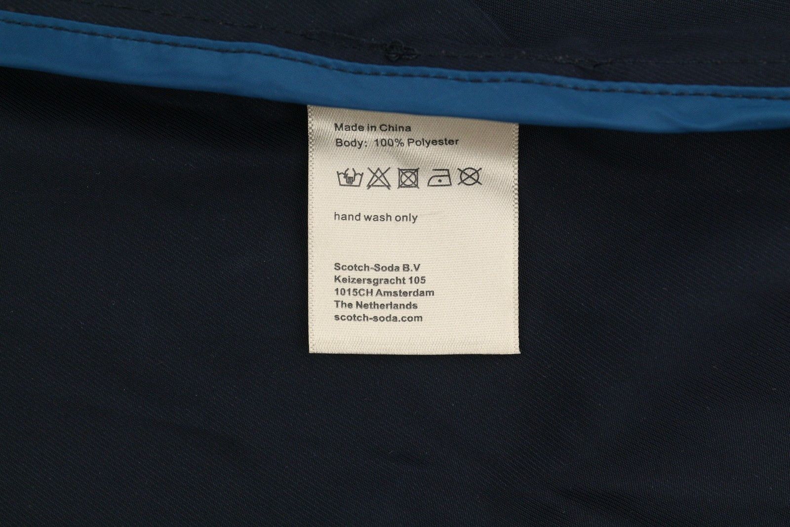 Scotch & Soda M Black Double Hood Lightweight Parka 88477 Size US M / EU 48-50 / 2 - 10 Thumbnail