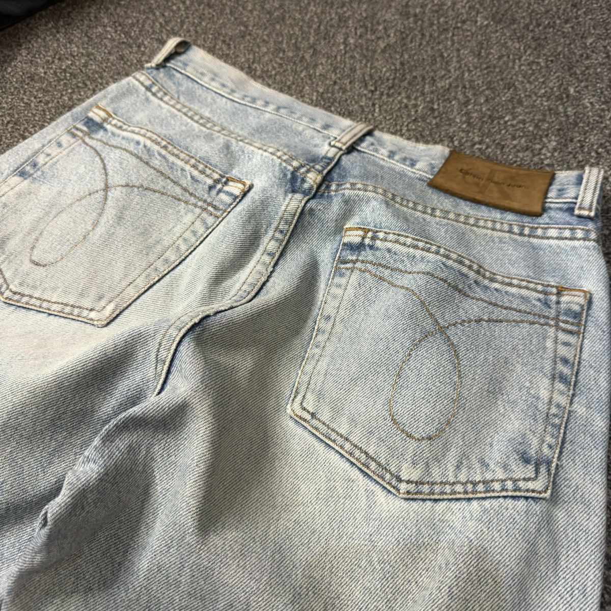 Calvin Klein 205W39NYC 🔥🔥 Original Calvin Klein Double Stone Wash Jeans Size US 29 - 4 Thumbnail