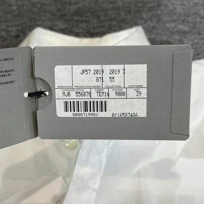 Balenciaga Balenciaga size 39 Back logo shirt Size US XS / EU 42 / 0 - 4 Thumbnail